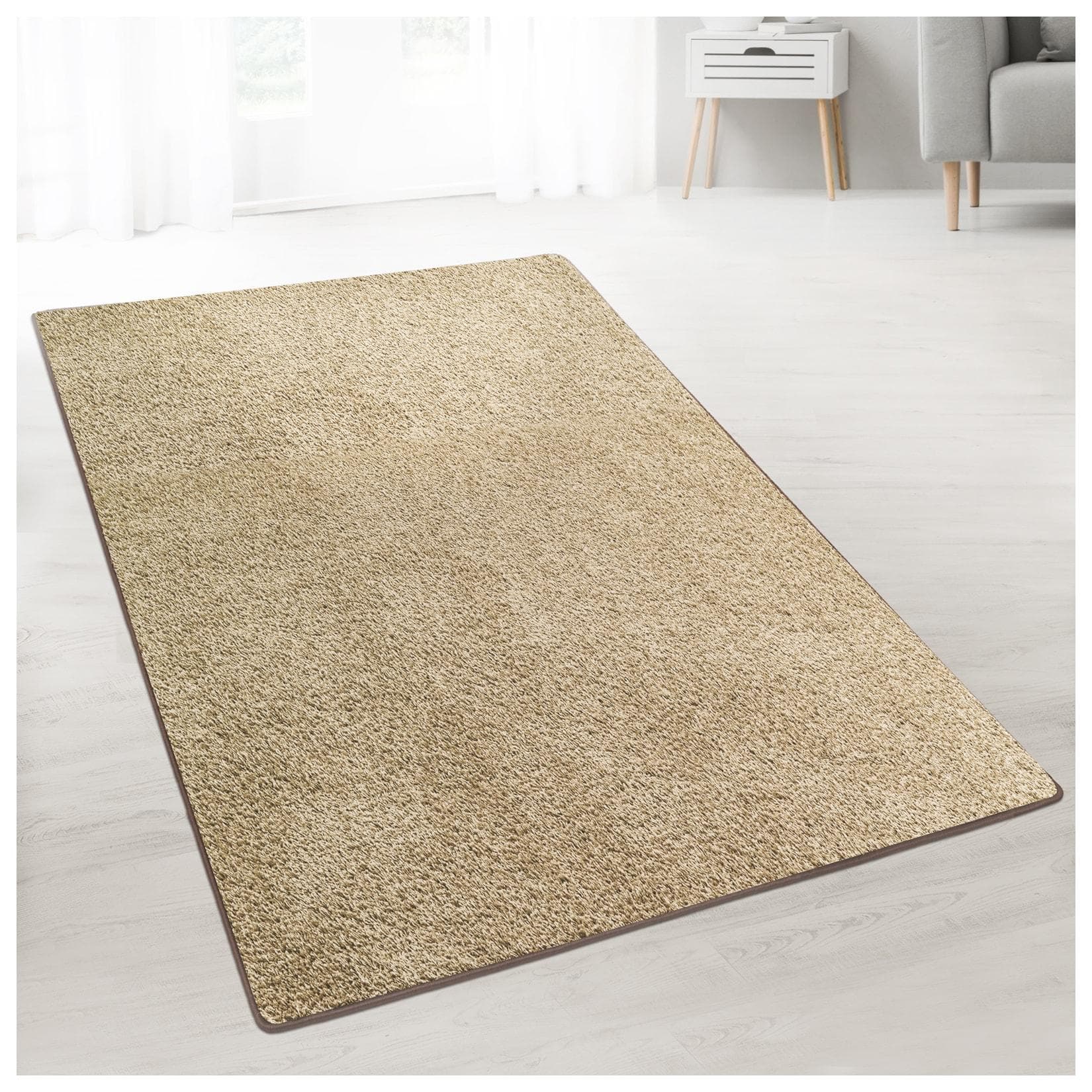 Karat homeliving Shaggy-Teppich Barcelona Beige 70