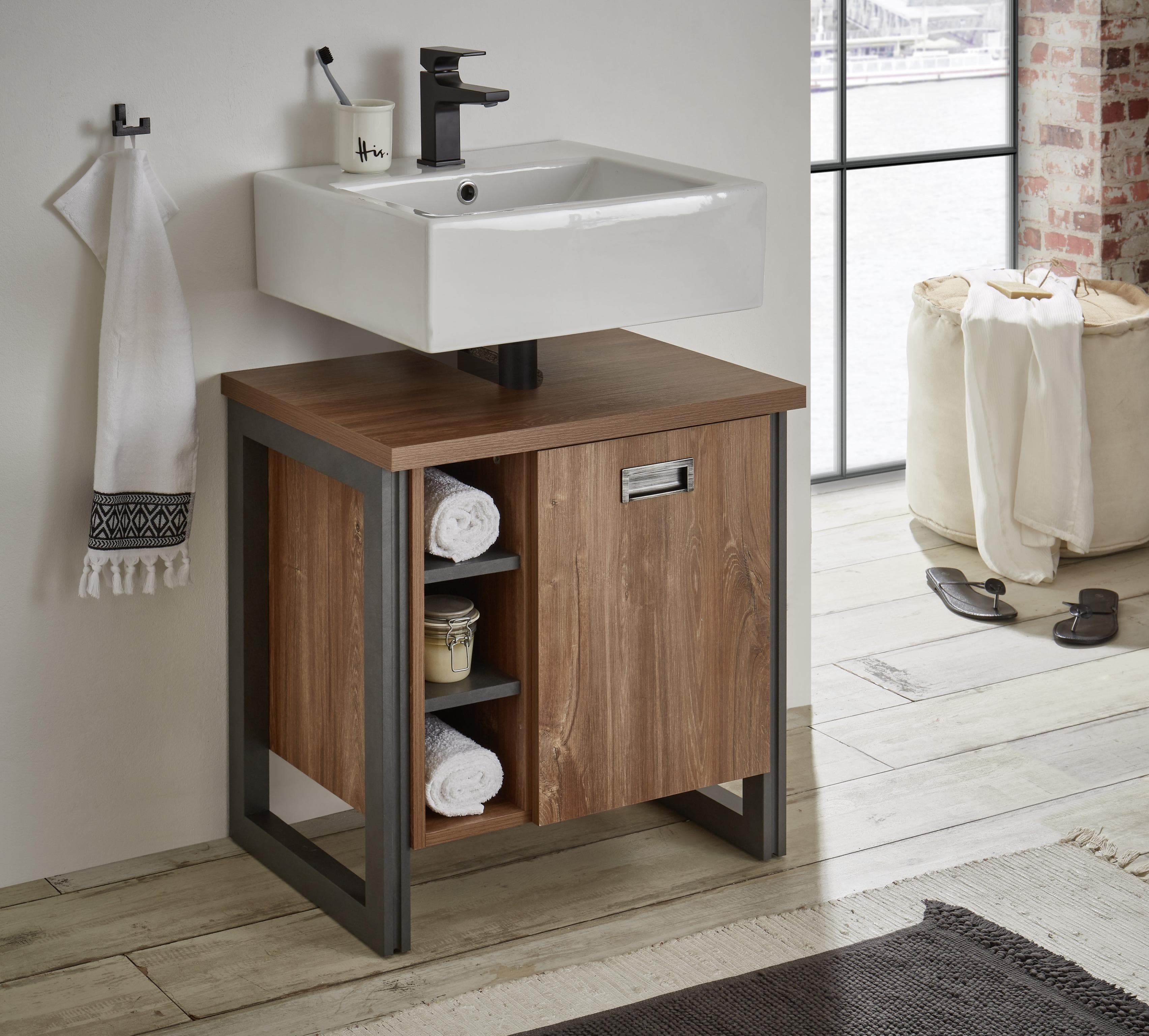 Stilvoller Waschbeckenunterschrank - Detroit