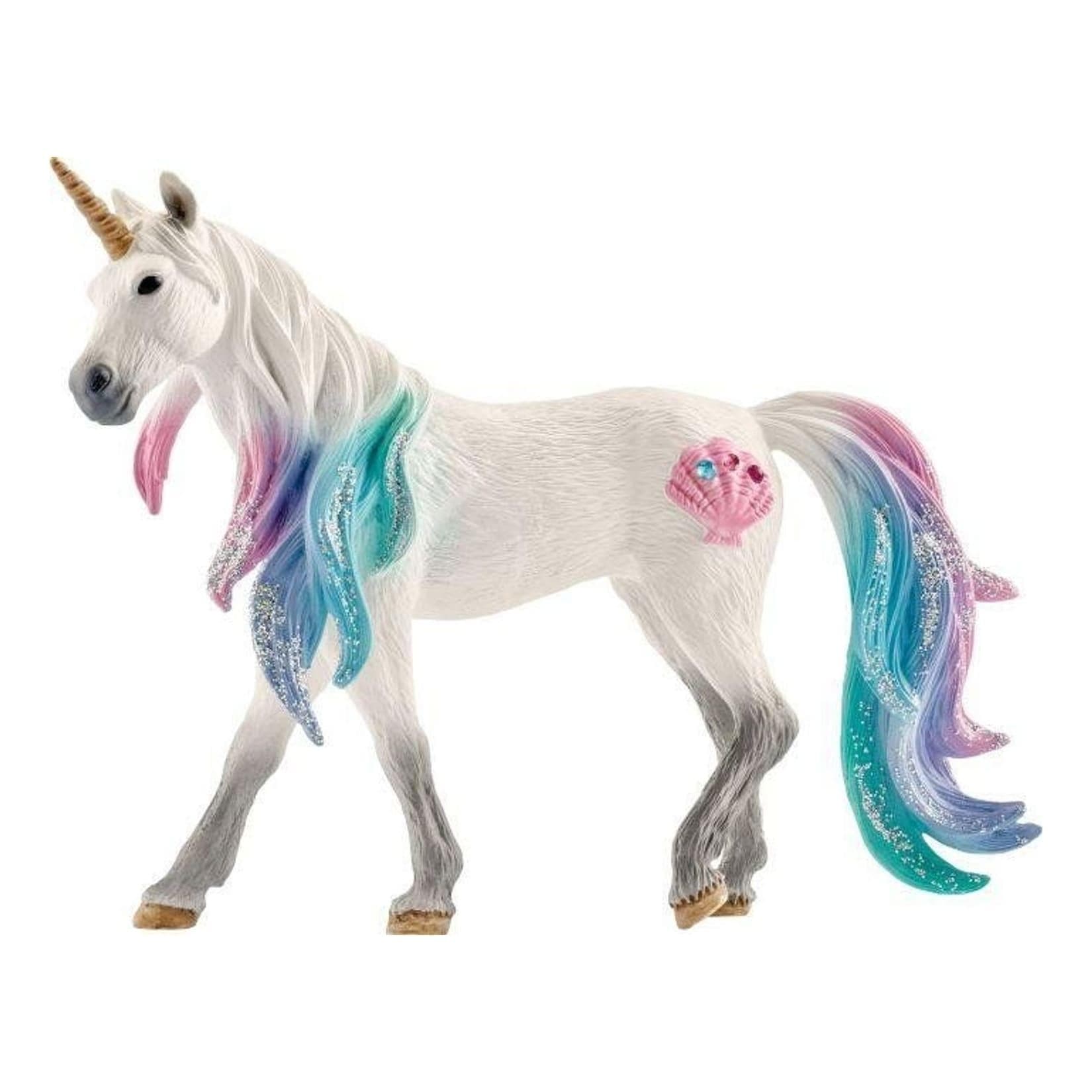 Schleich Meereseinhorn Stute lebensechte Figur