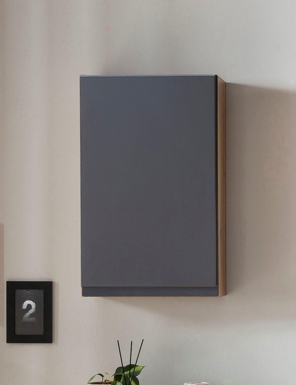 welltime Hängeschrank Sölden: Platzsparender Badezimmerschrank aus MDF