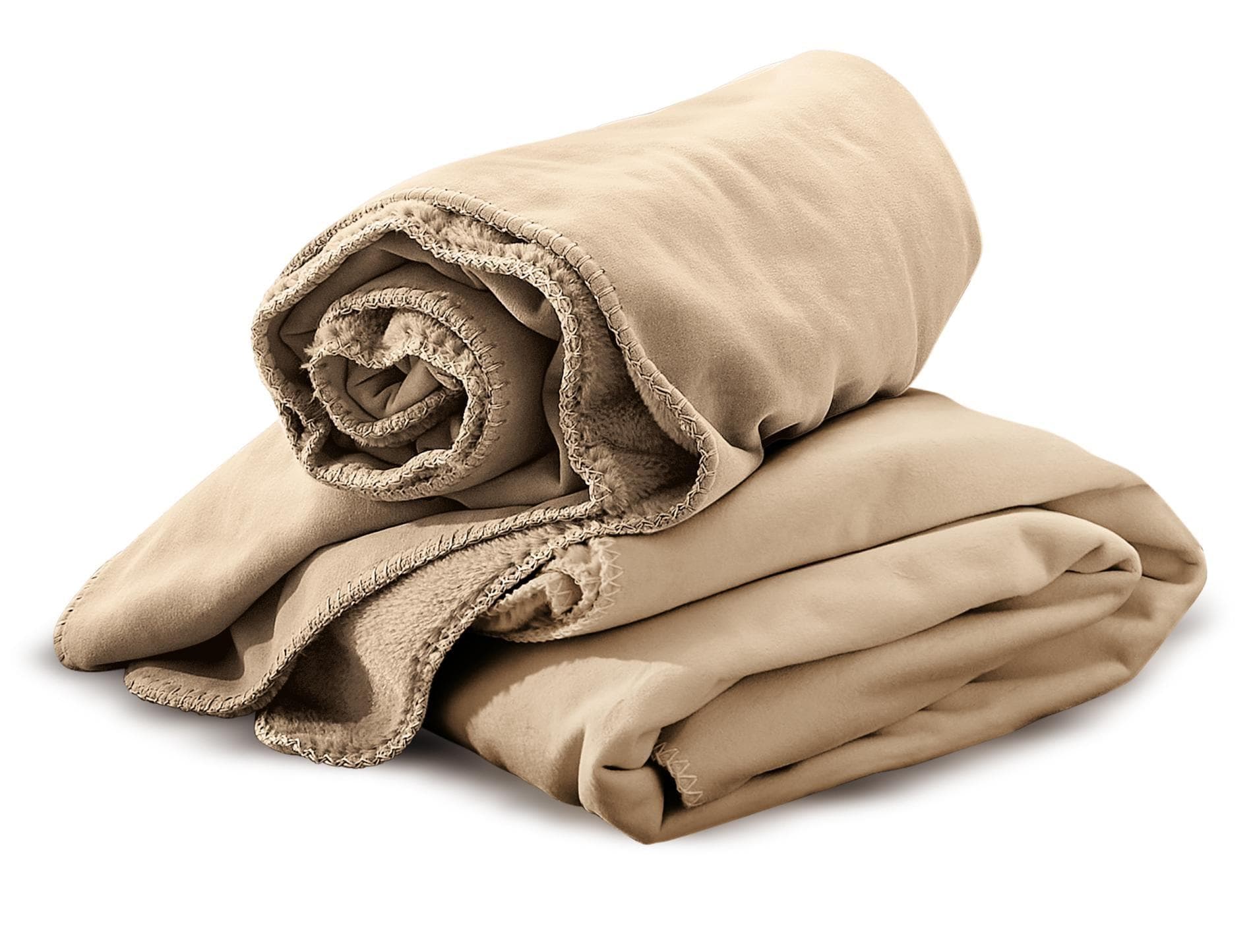 IRISETTE Wohndecke Cover 8952 Camel Kunstfell