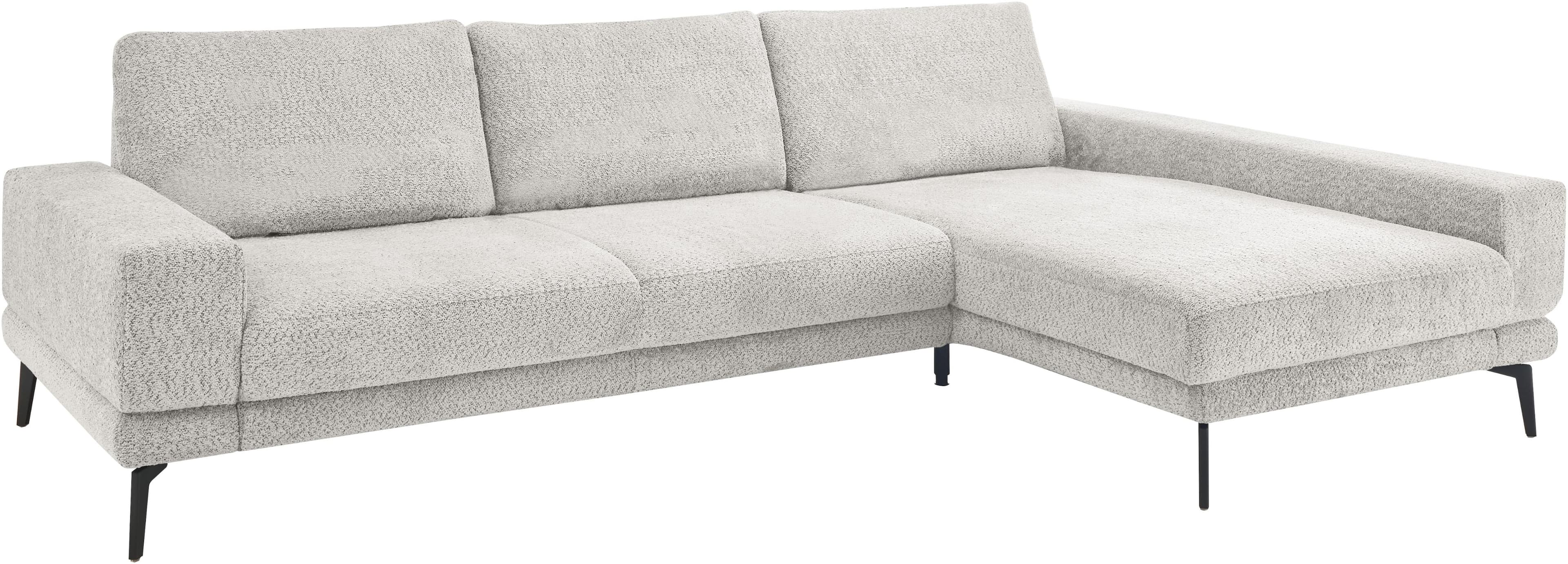 Musterring Ecksofa SO 3600 Grau Silber 3-Sitzer mit Kaltschaum