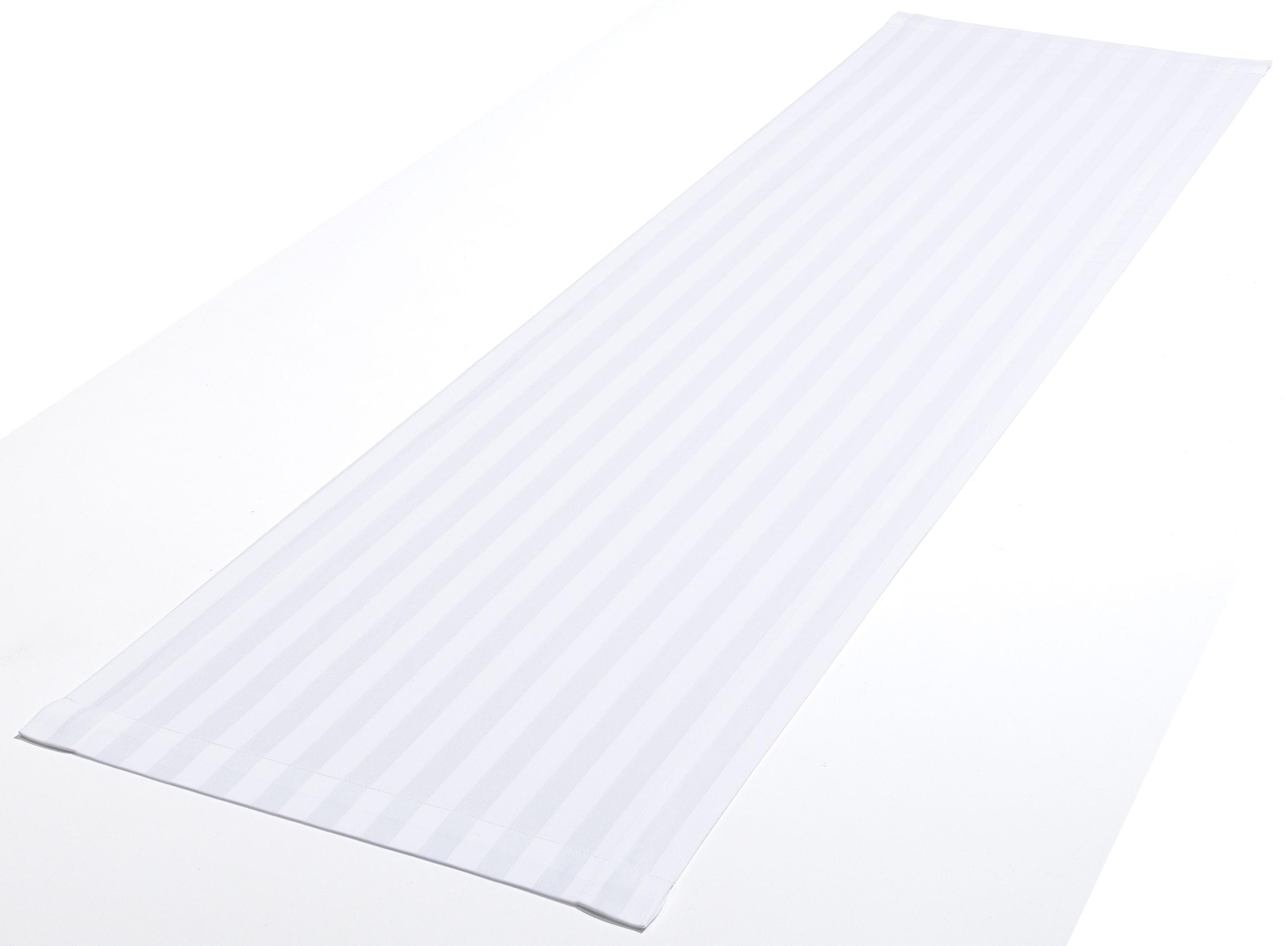 Tischläufer SABRINA Casa Nova Baumwolle Weiß