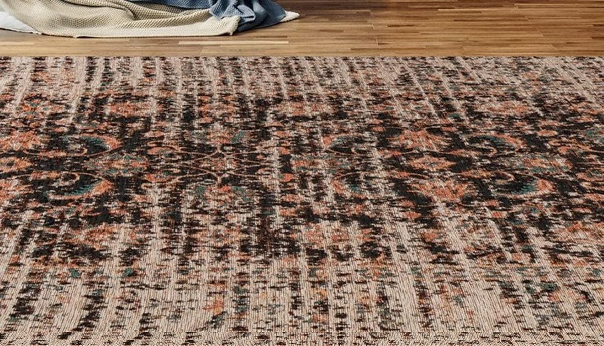 Padiro Teppich Charme 225 Rechteckig Bunt Rot