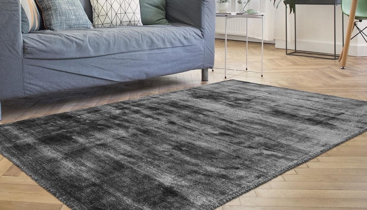 Padiro Teppich Village: Eleganter Bambusseide-Teppich aus Handmanufaktur