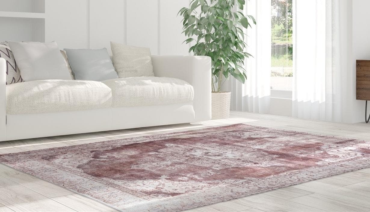 Arte Espina Vintage Teppich Beige Kurzflor