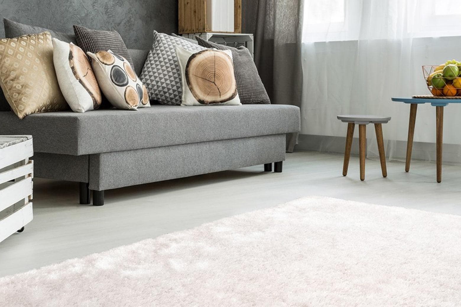 Bruno Banani Alga Hochflor-Teppich: Weicher Shaggy Langflor für Wohnzimmer