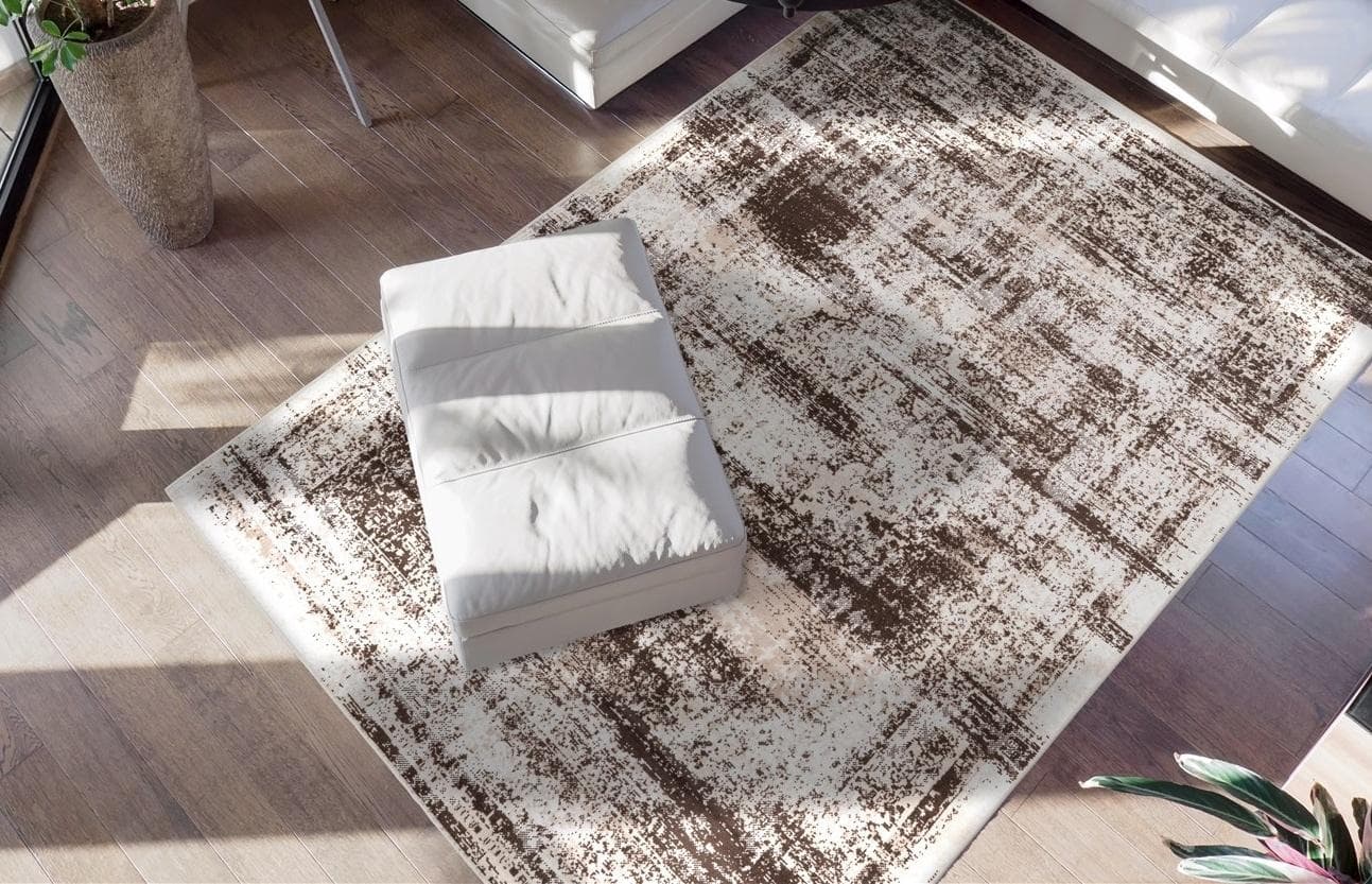 Teppich ME GUSTA Ariya 225 Vintage Braun Polypropylen