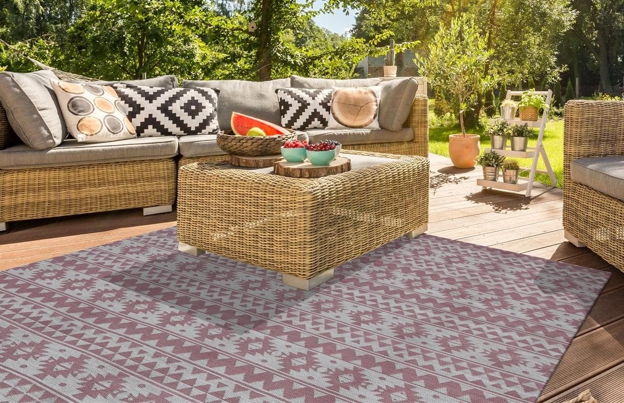 Kayoom Sunny Outdoor-Teppich: Pflegeleicht & Modernes Design
