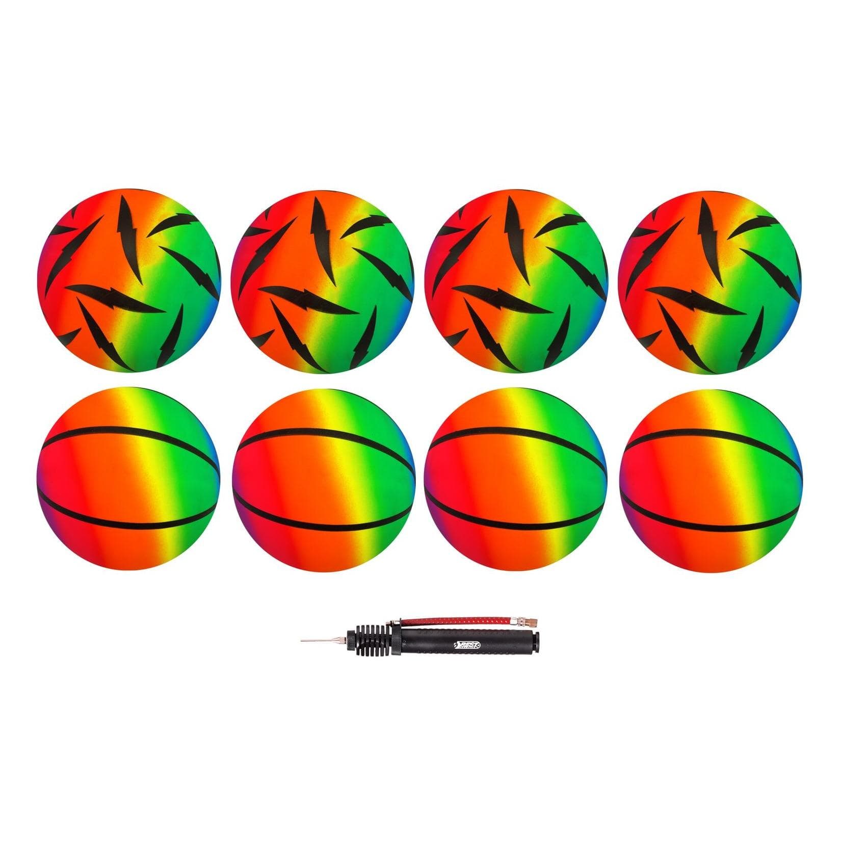 BEST Sporting PVC Ball Rainbow 22 cm Bunt