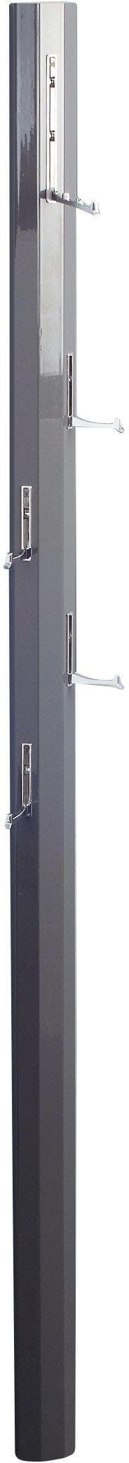 Garderobenpaneel Palo Wandgarderobe Anthrazit