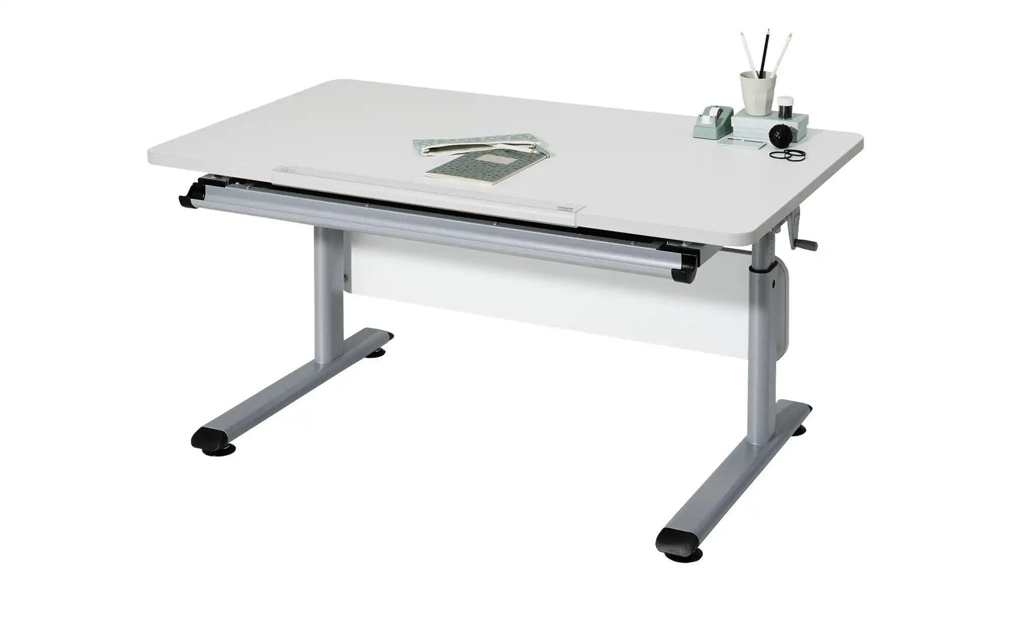 PAIDI Schülerschreibtisch Diego 120 Weiß Ergonomisch