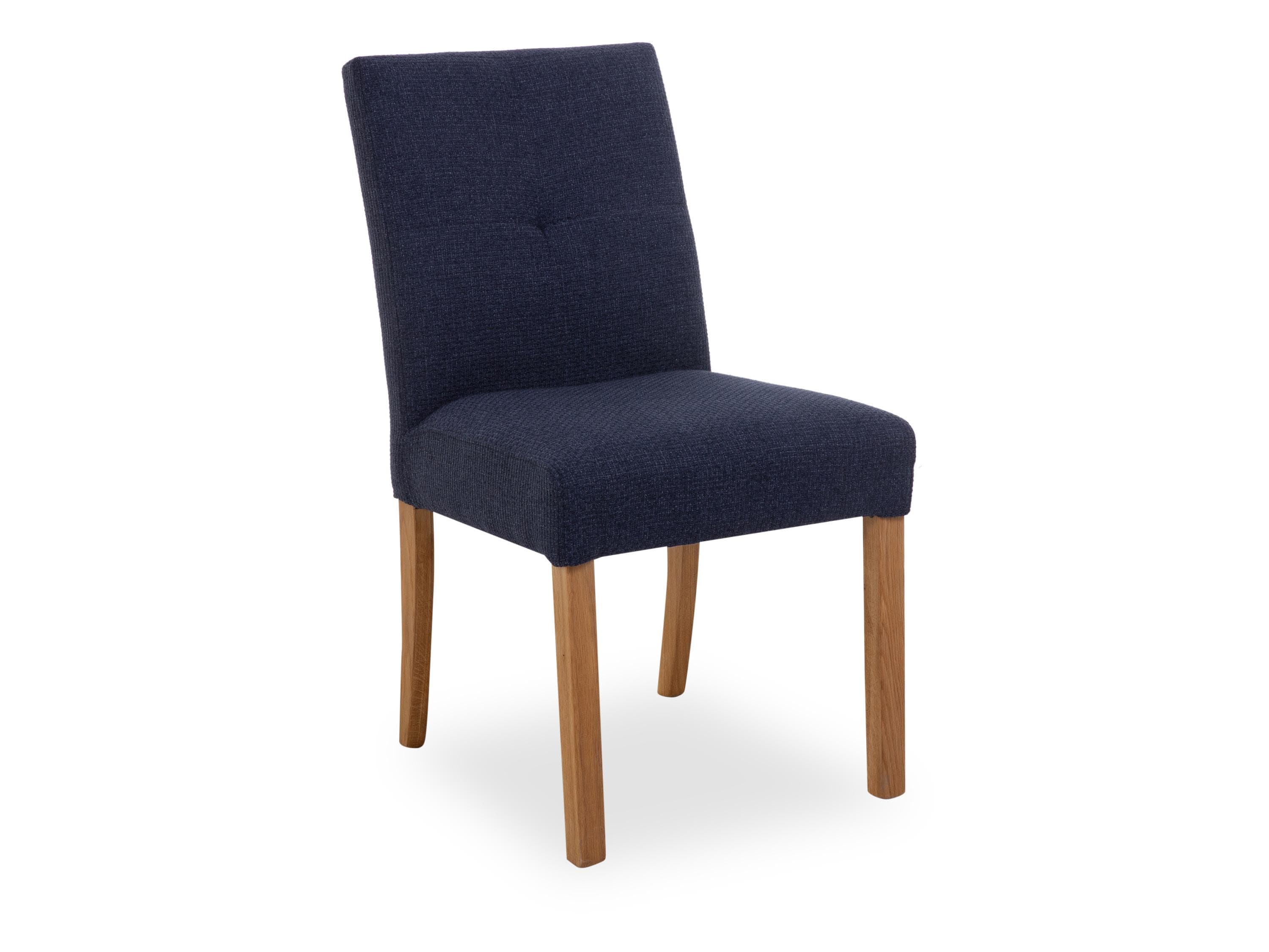 HARPER Esszimmerstuhl Polsterstuhl MOREE Blau