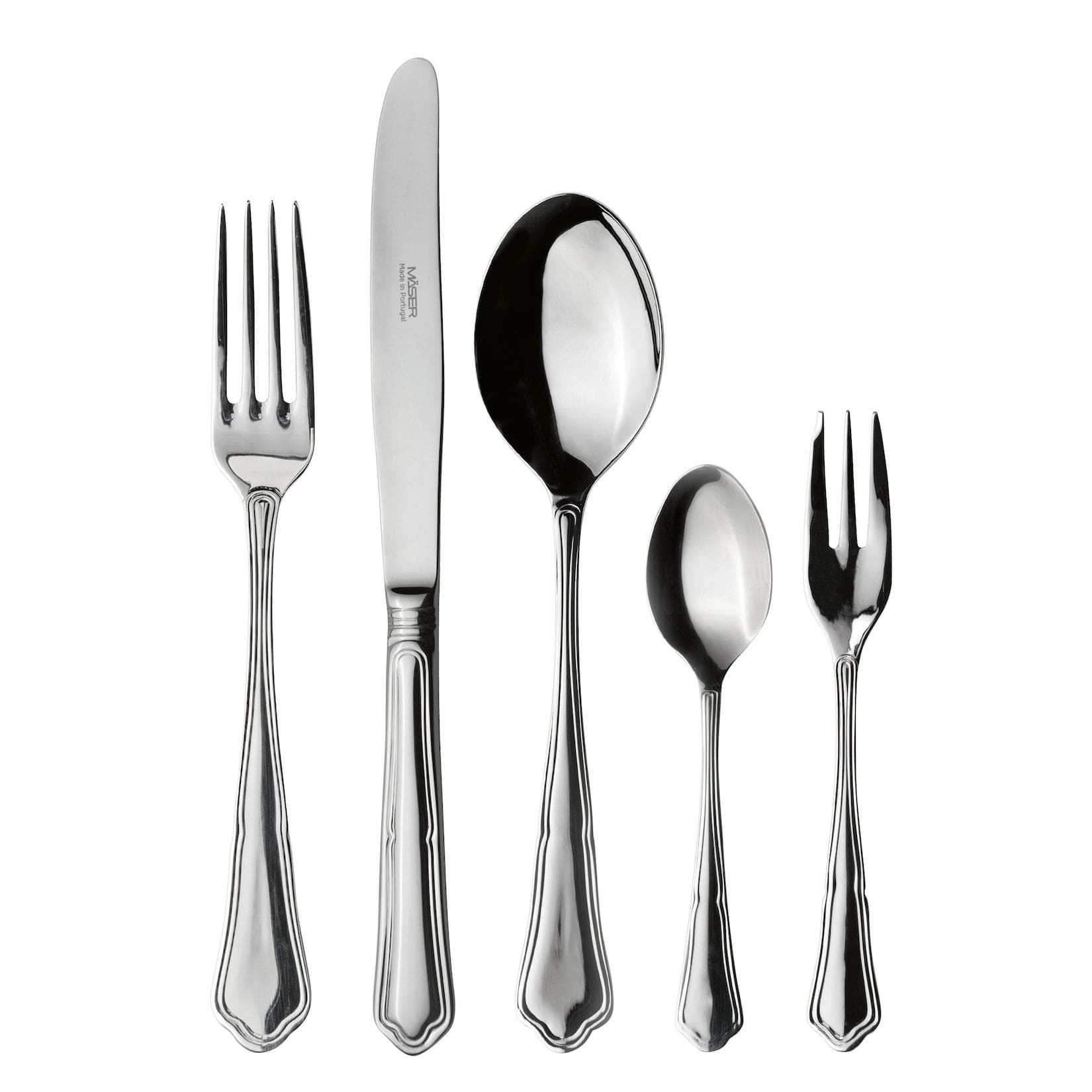 Mäser Besteck-Set Pacifico Silber Edelstahl