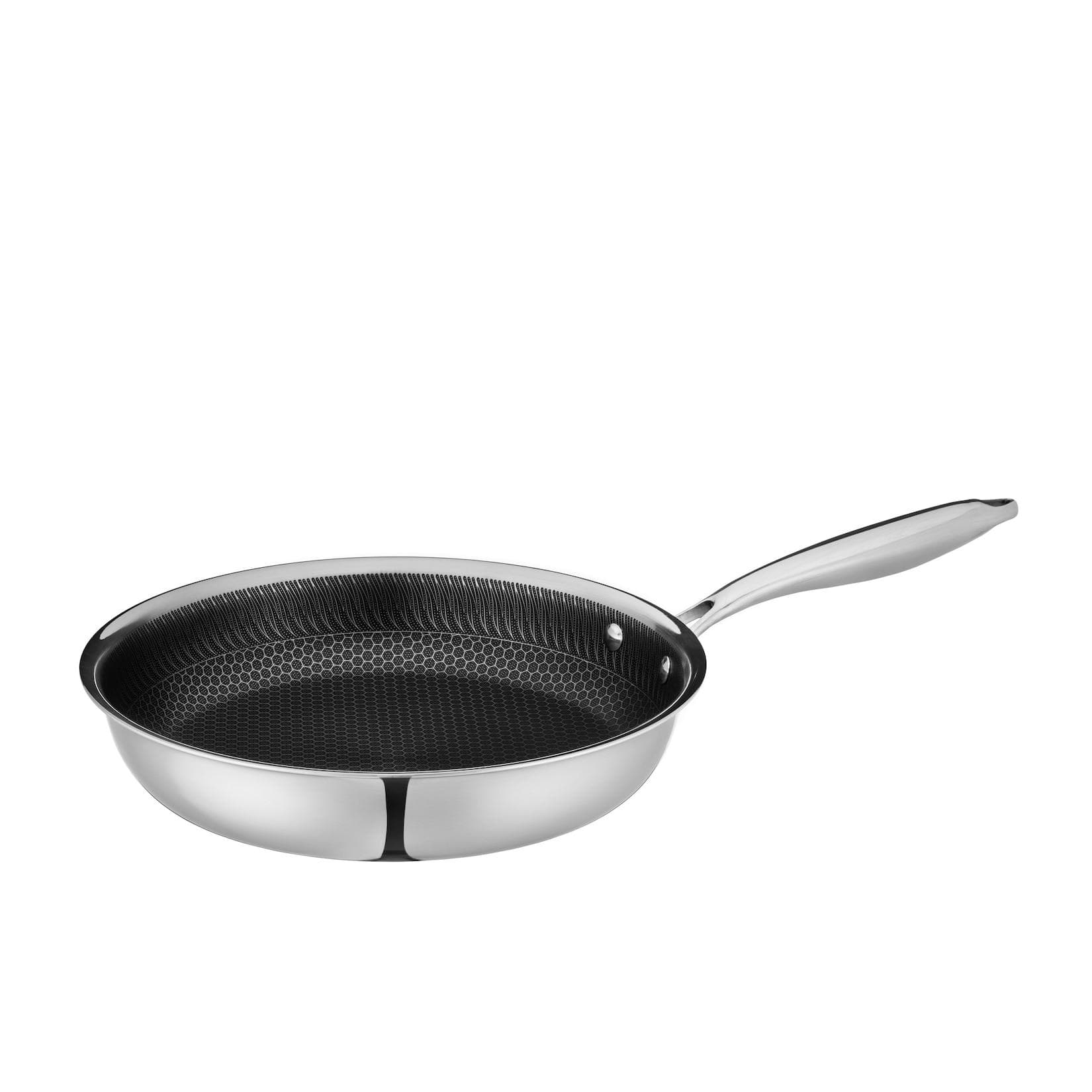 Mäser Bratpfanne Edelstahl Hestia Schwarz/Silber