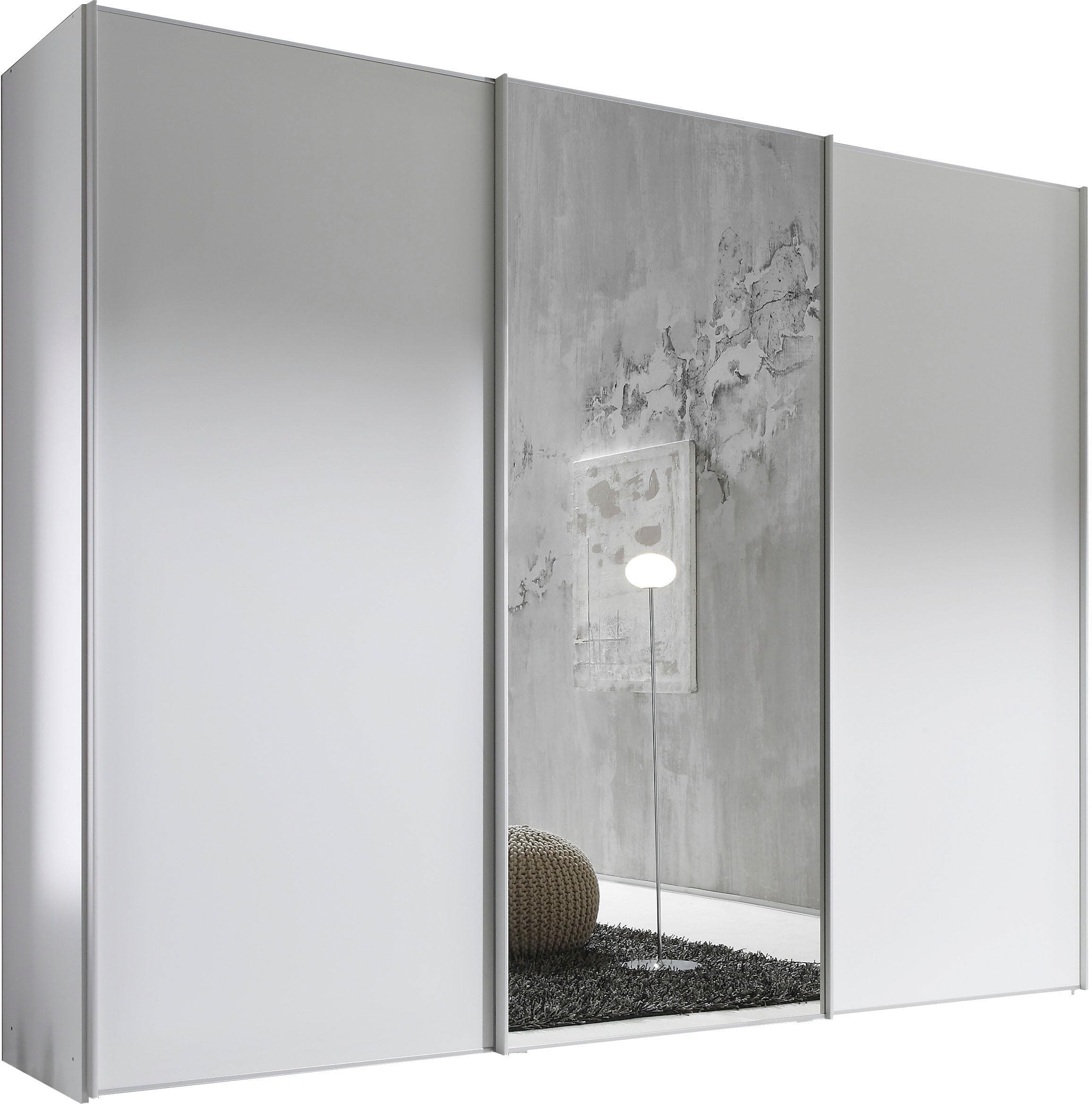 STAUD Schwebetürenschrank Sinfonie Plus Weiß 249 cm