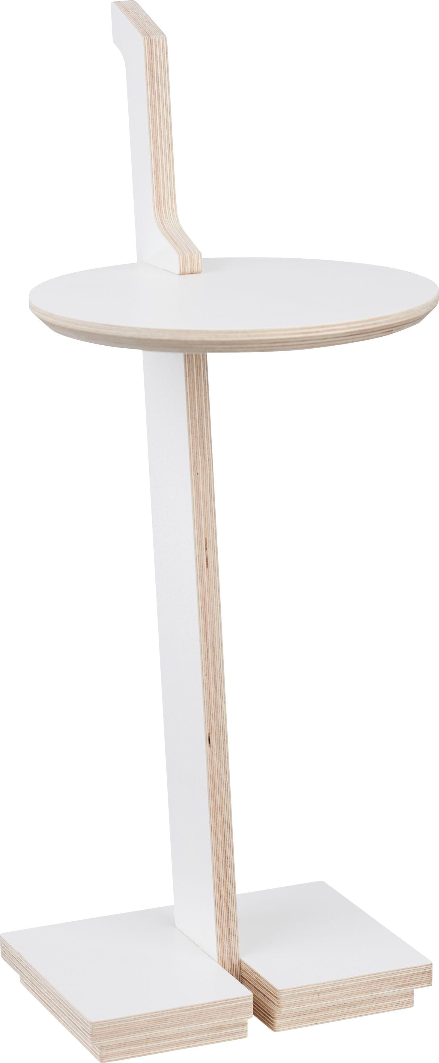 Beistelltisch TOJO Tojo-lesestelle weiß 27x32x69,6 cm