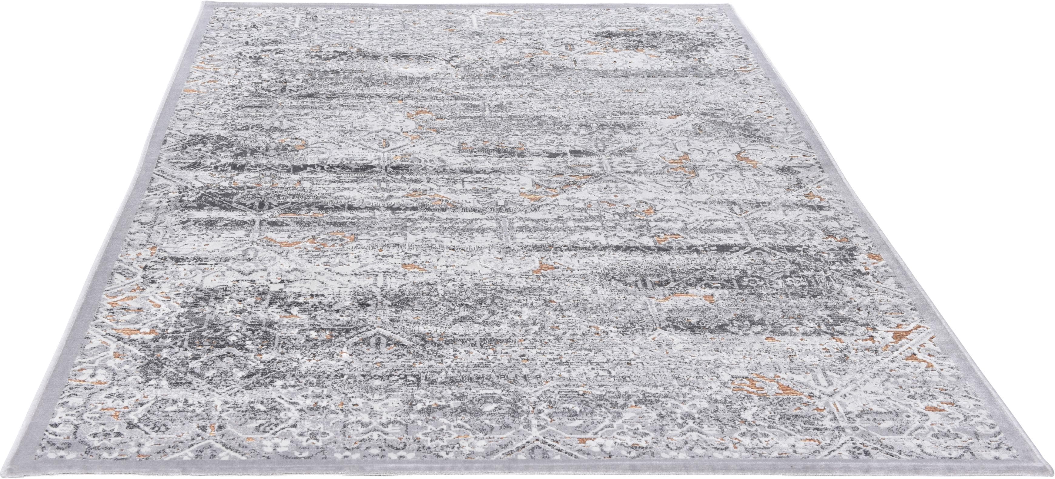 GINO FALCONE Teppich Orelia 104 Gold Modern Orientalisch
