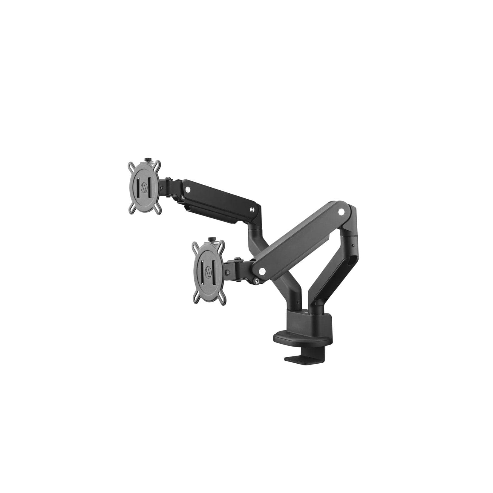 One for All Dual Monitorhalterung Solid Schwarz Universelle Desktop