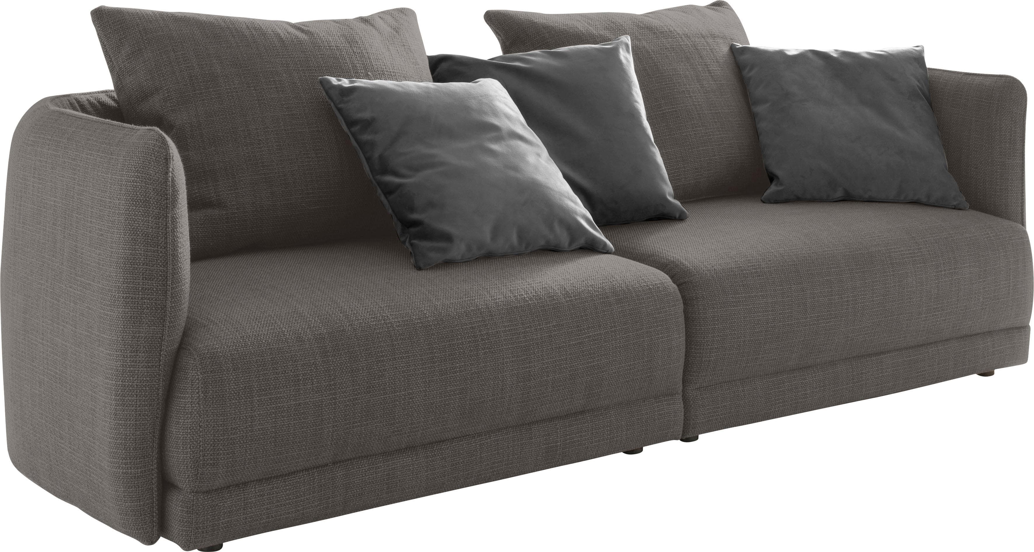 Big-Sofa DESIGNWERK "New York" 100% Polyester 2-Sitzer