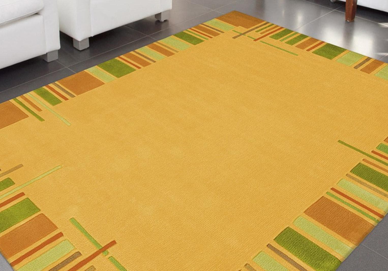 Arte Espina Teppich Joy 4044 Orange Motiv Kurzflor