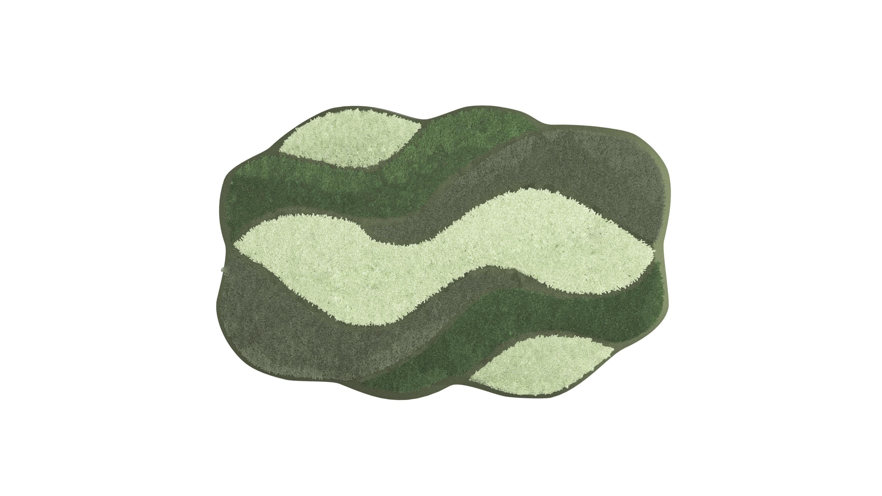 Grund Badematte Carmen: Flauschig, Rutschhemmend, Fußbodenheizungsgeeignet