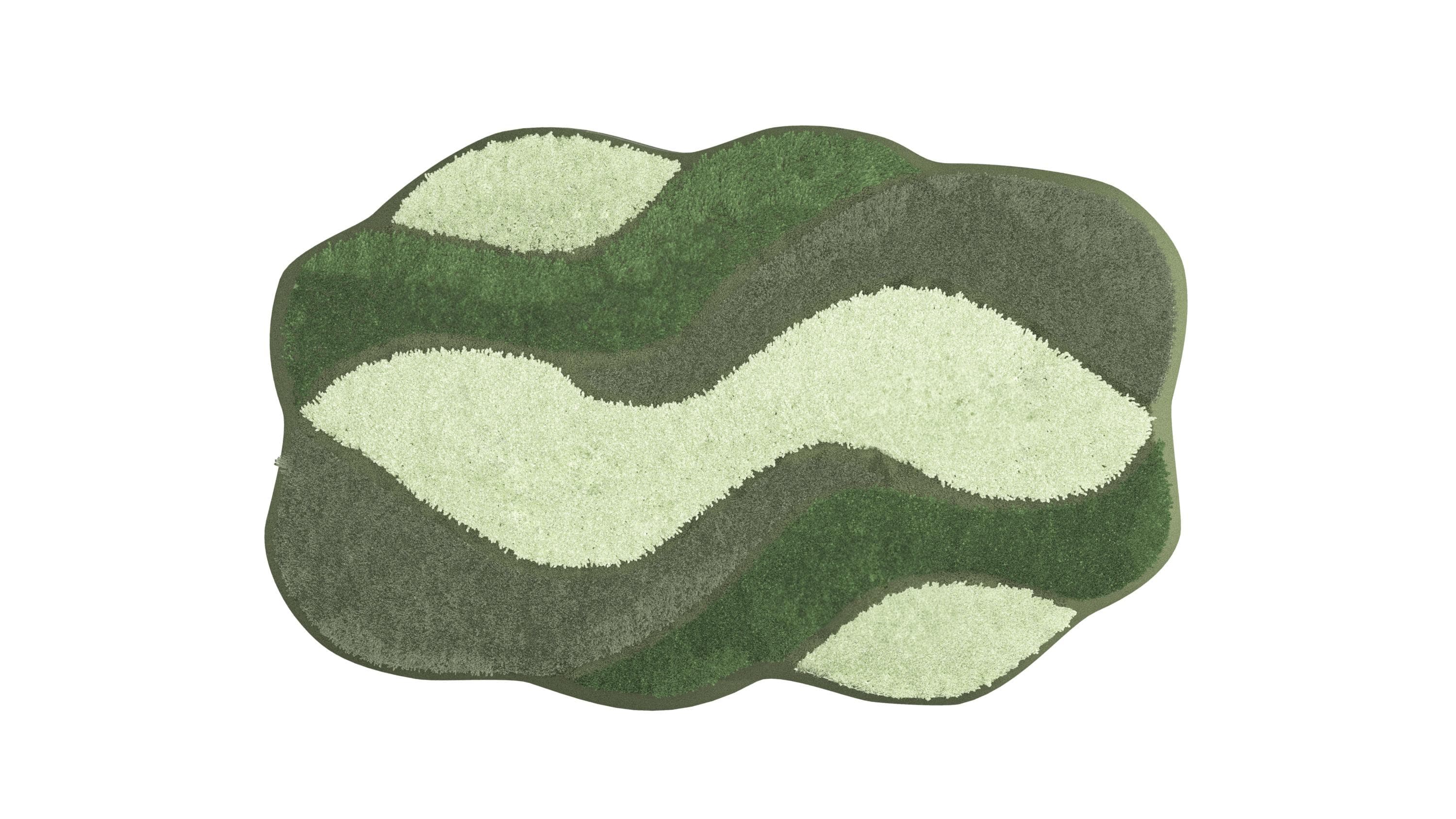 Grund Badematte Carmen: Flauschig, Rutschhemmend, Fußbodenheizungsgeeignet