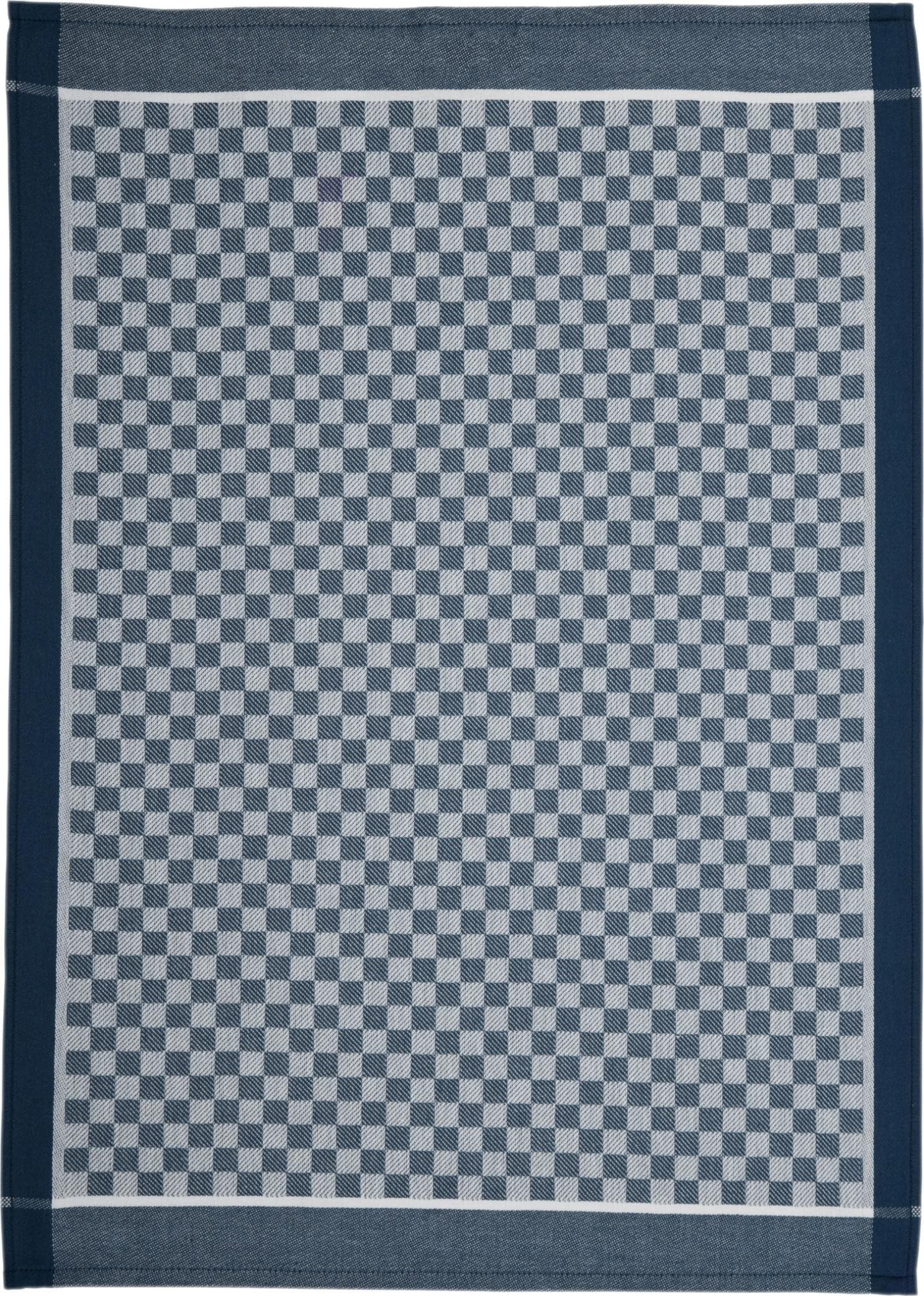 Geschirrtuch SUPERIOR KARO Blau Baumwolle