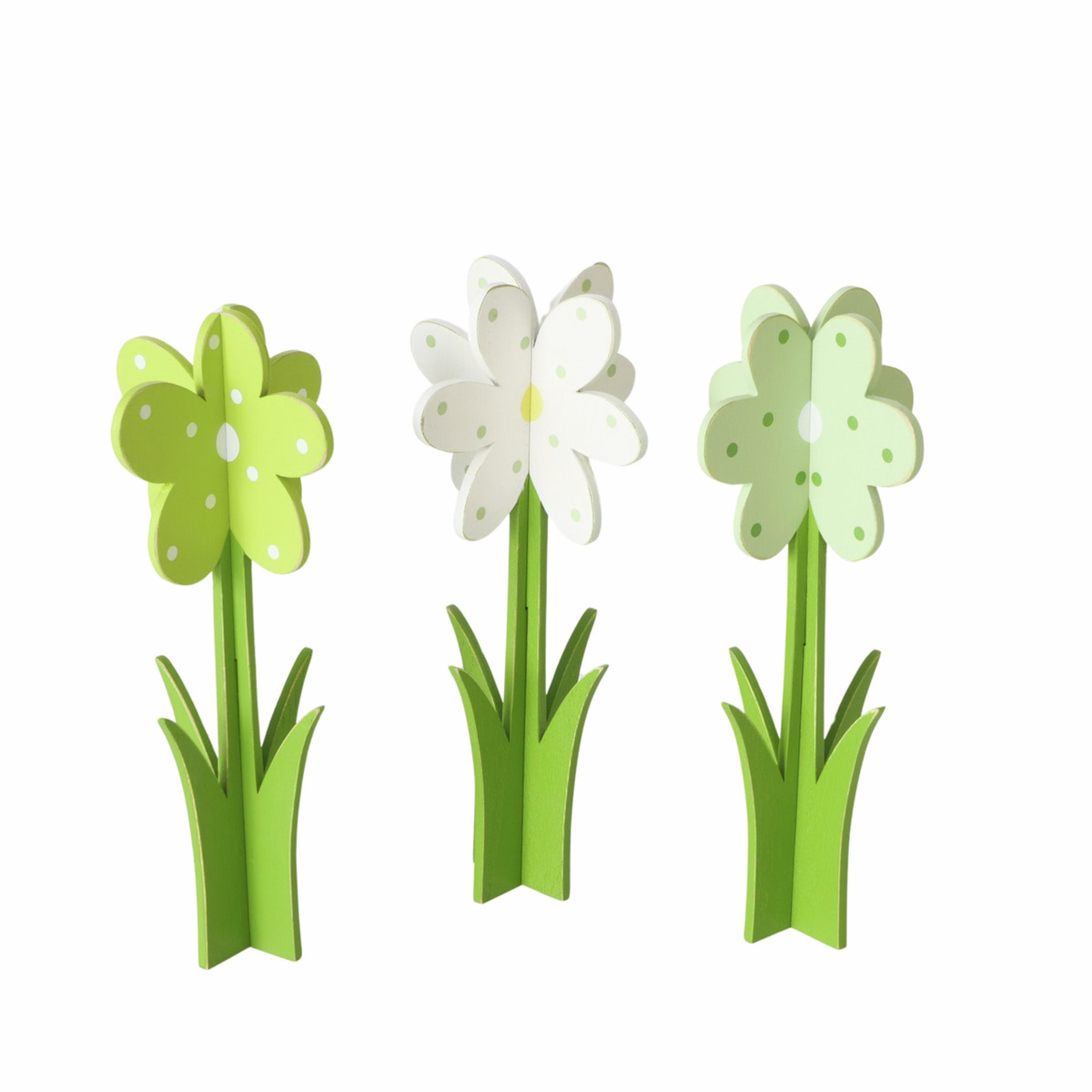 Aufsteller BLOOM Sperrholz Farbmix