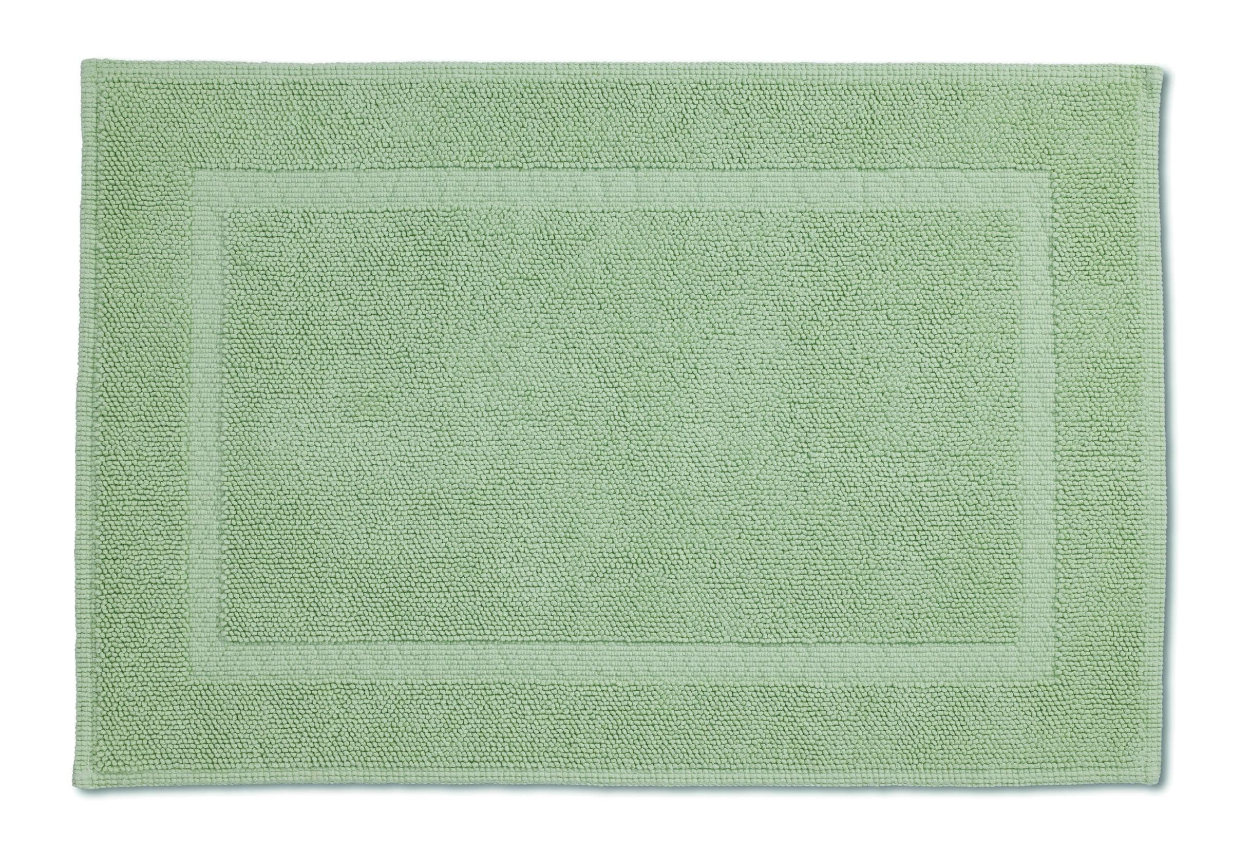 Badematte RHOMTUFT PEARL Jade Baumwolle