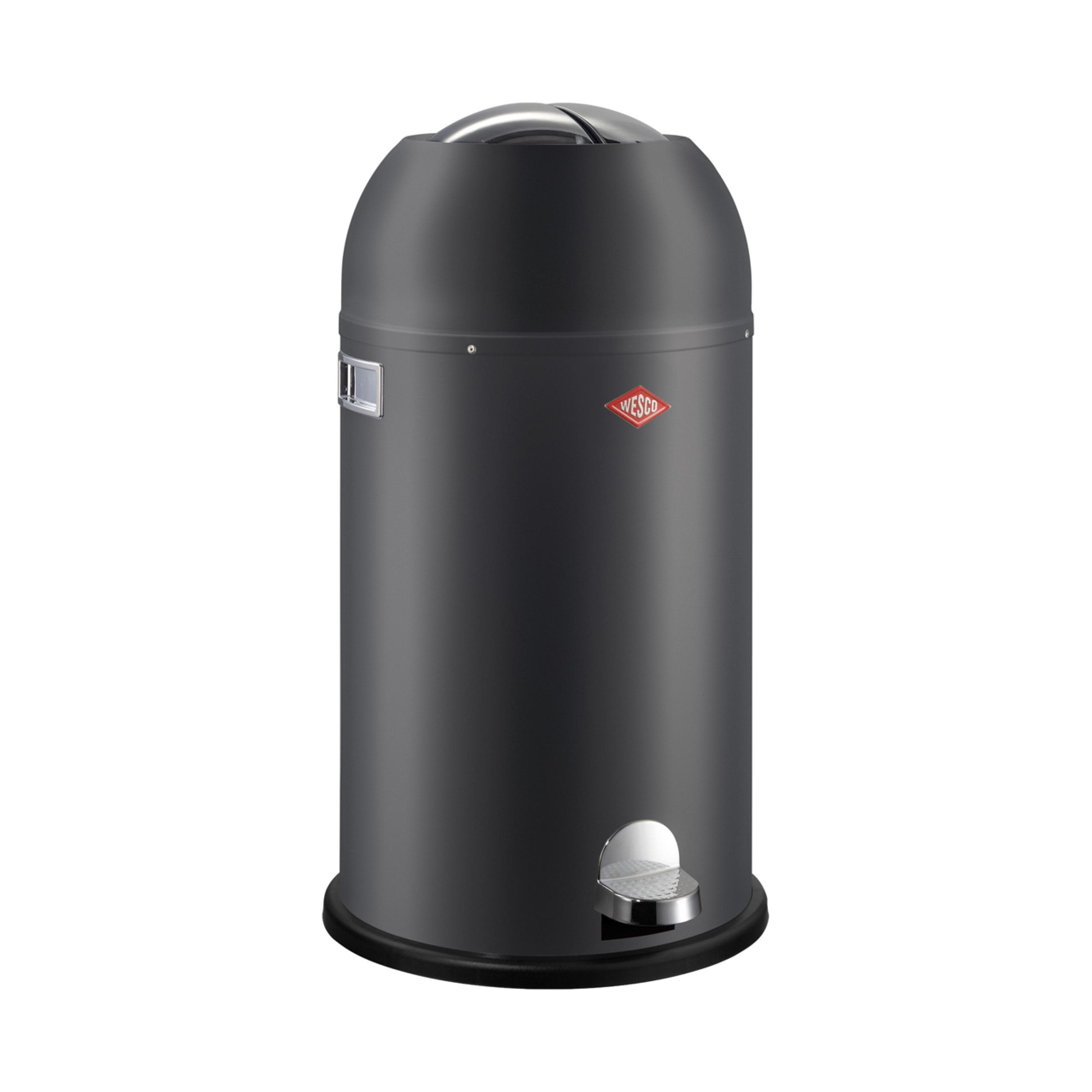 Wesco Abfallsammler Kickmaster 33 L Graphit Kunststoff