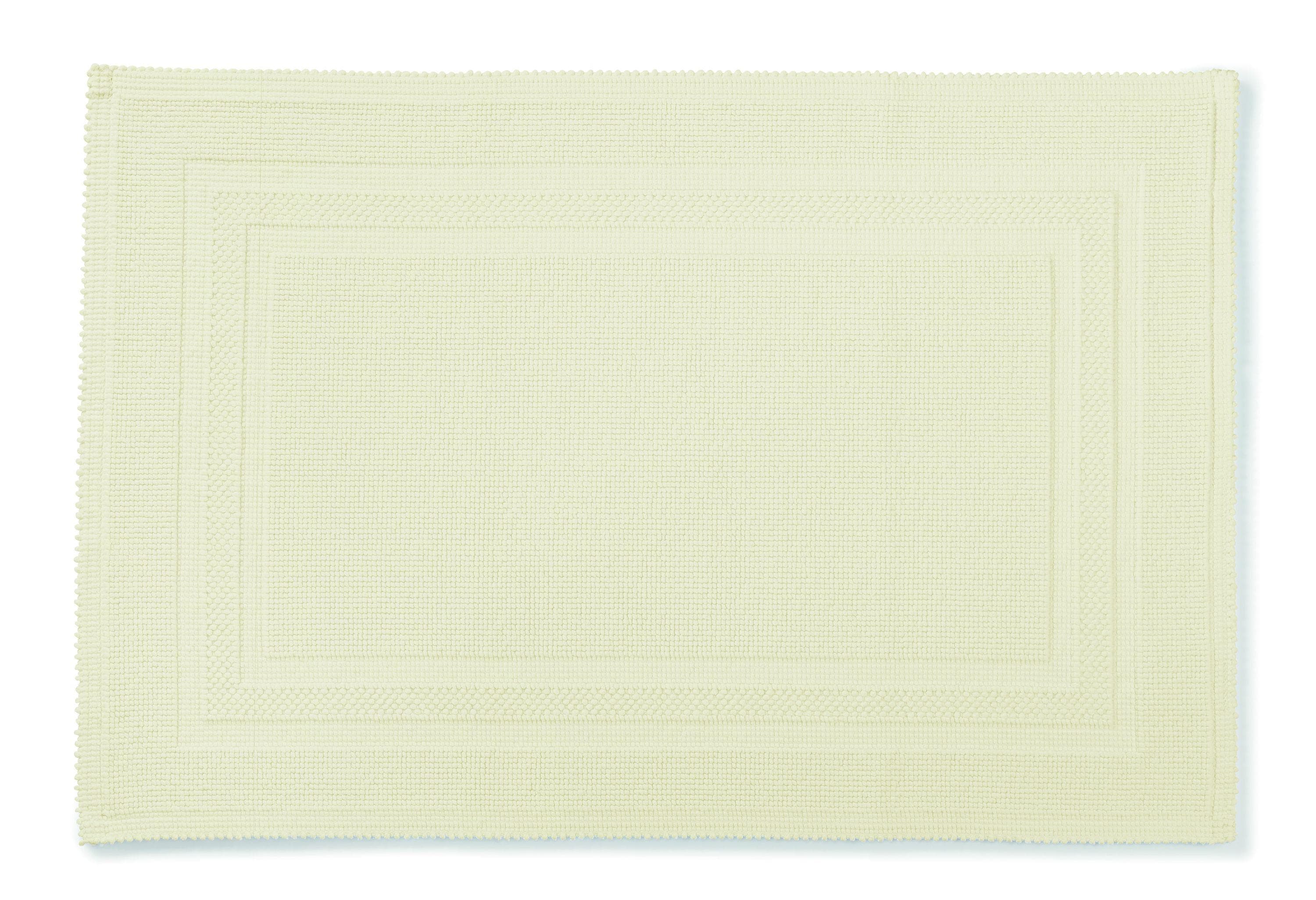 Badematte RHOMTUFT GALA Baumwolle 60x90 cm