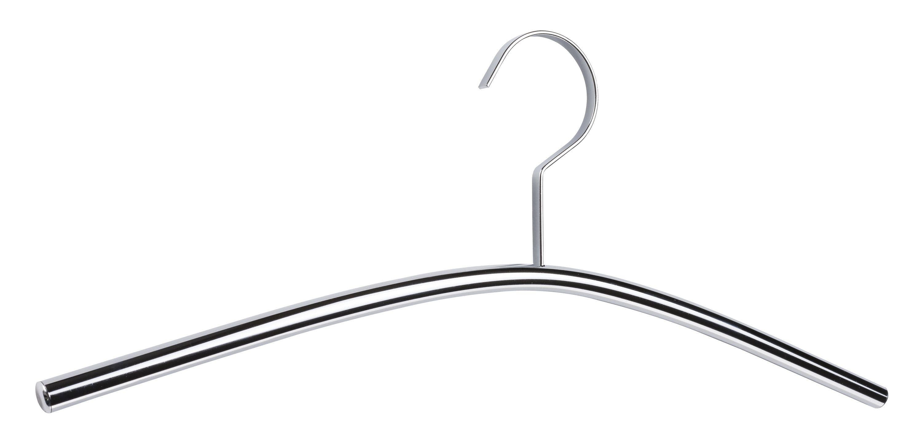 Kleiderbügel PIATTO Stahl Metall Hellgrau