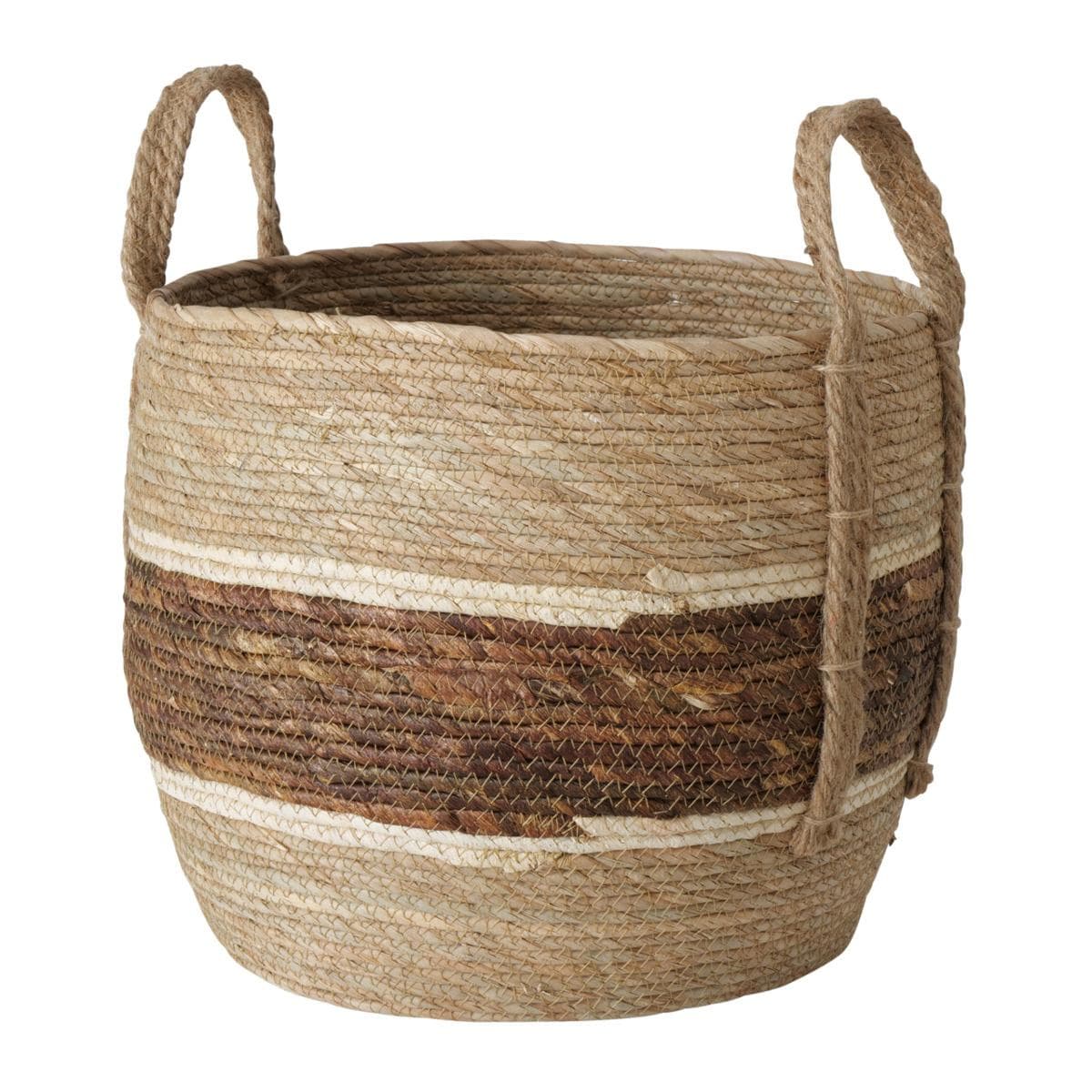 Korb KAVIO Maisblatt Farbmix