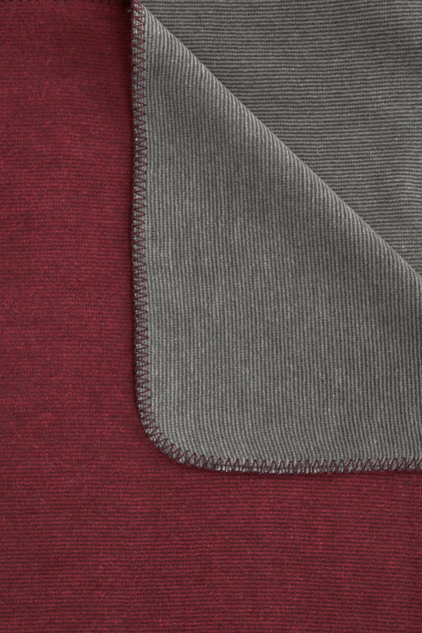 Biederlack Melange Doubleface Wohndecke - Kuschelig & Modern