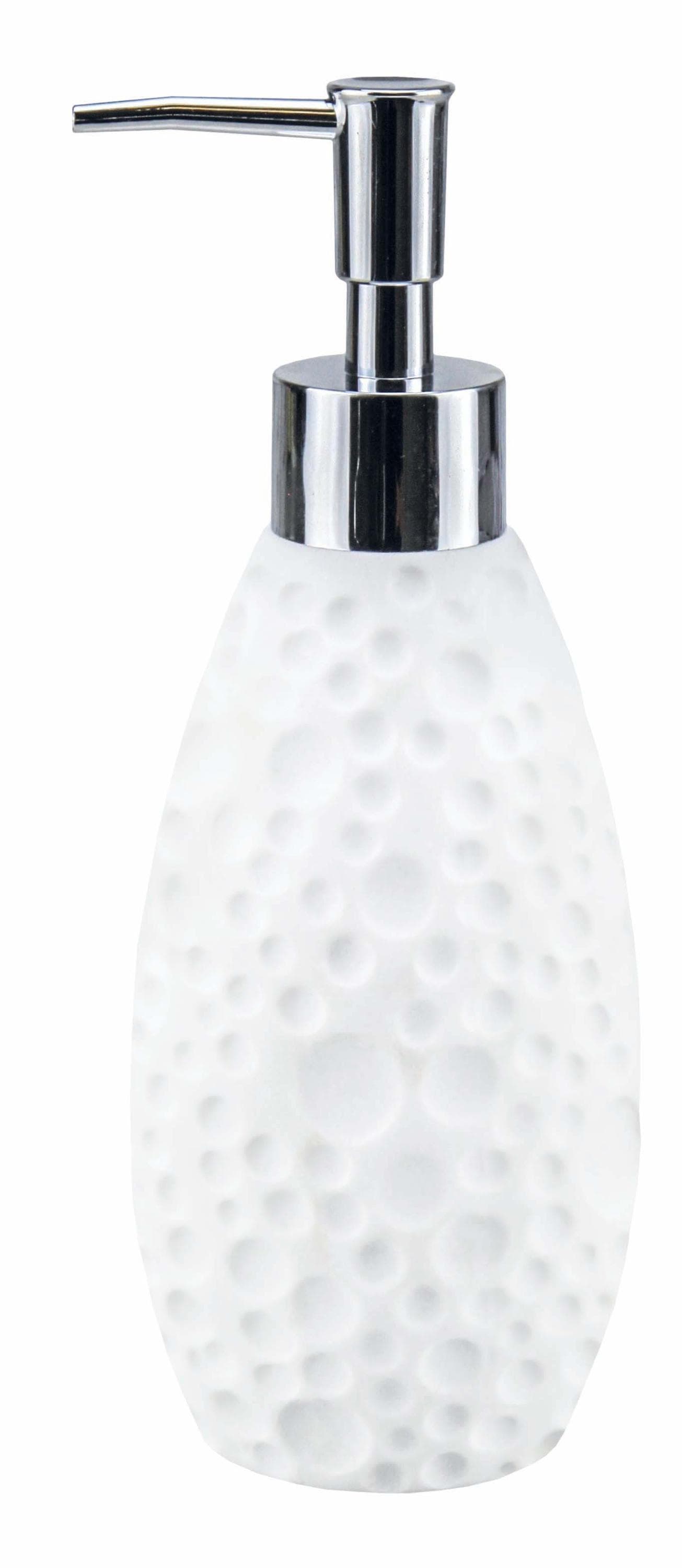 Kleine Wolke Seifenspender MOON LBH Weiß aus Polyresin