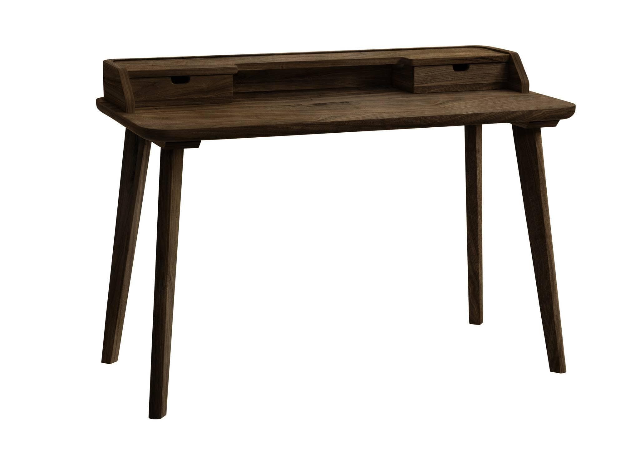 Massivholz Sekretär mit 2 Schubladen