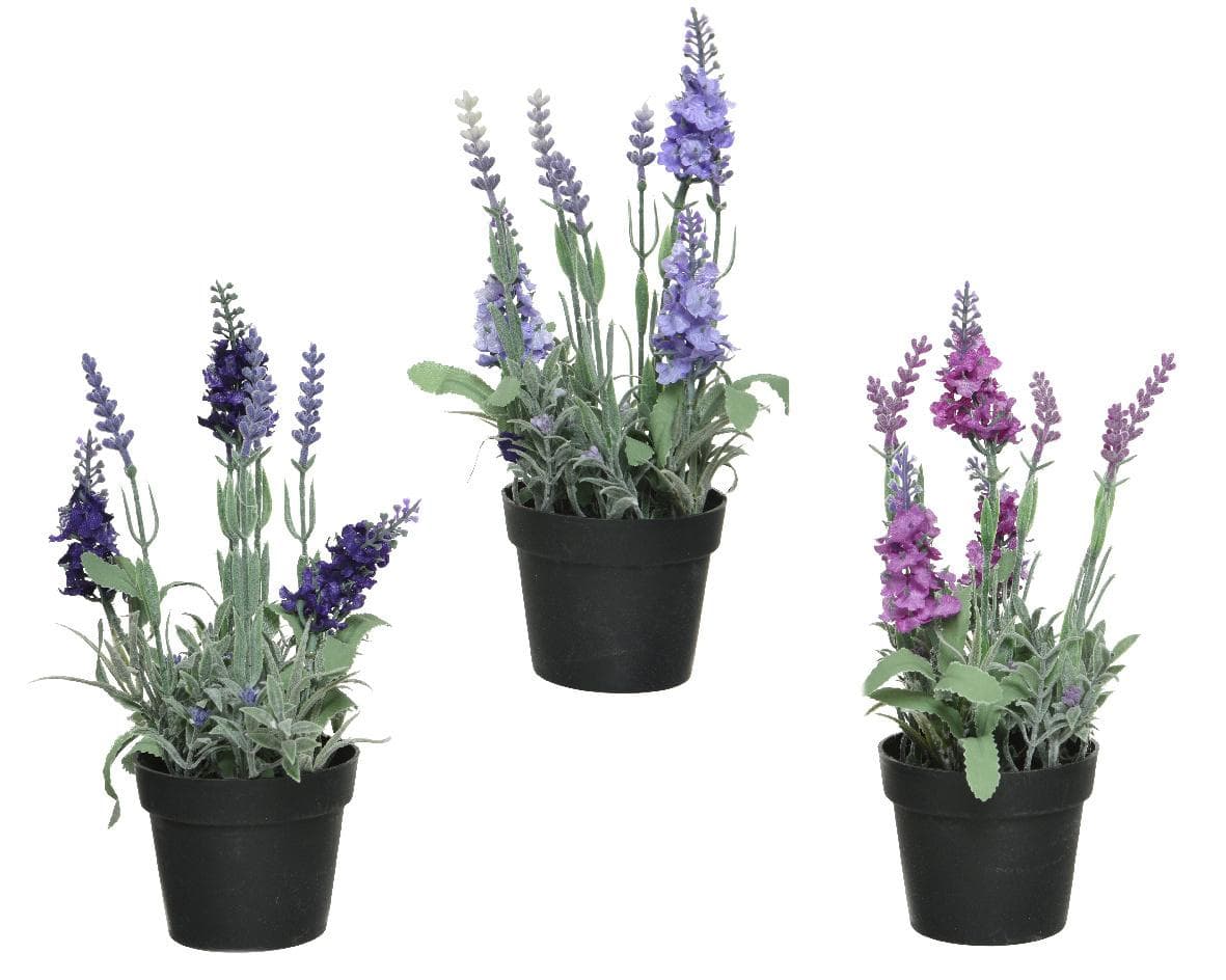 Bigbuy Künstliche Lavendelpflanze PVC Dekoration