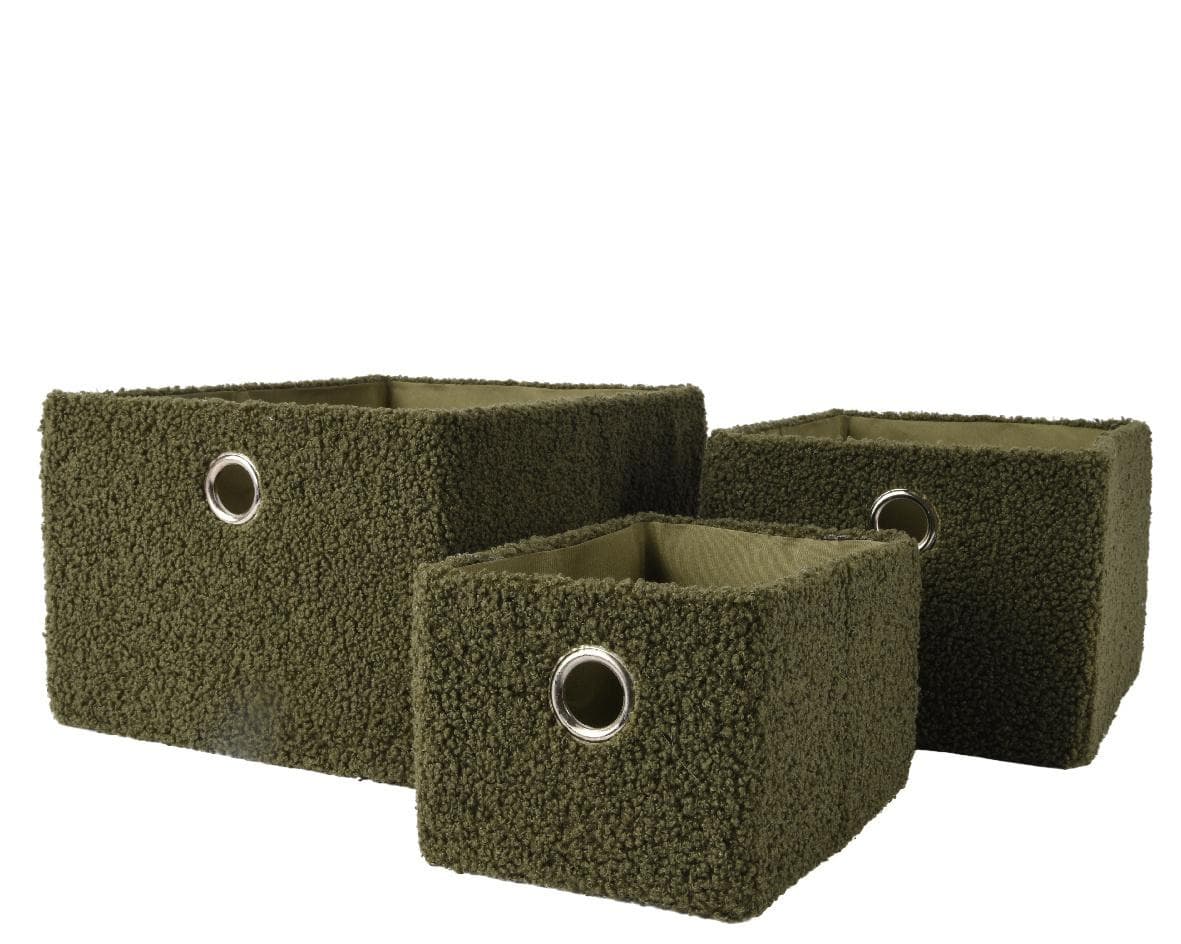 Aufbewahrungsbox Grün Polyester