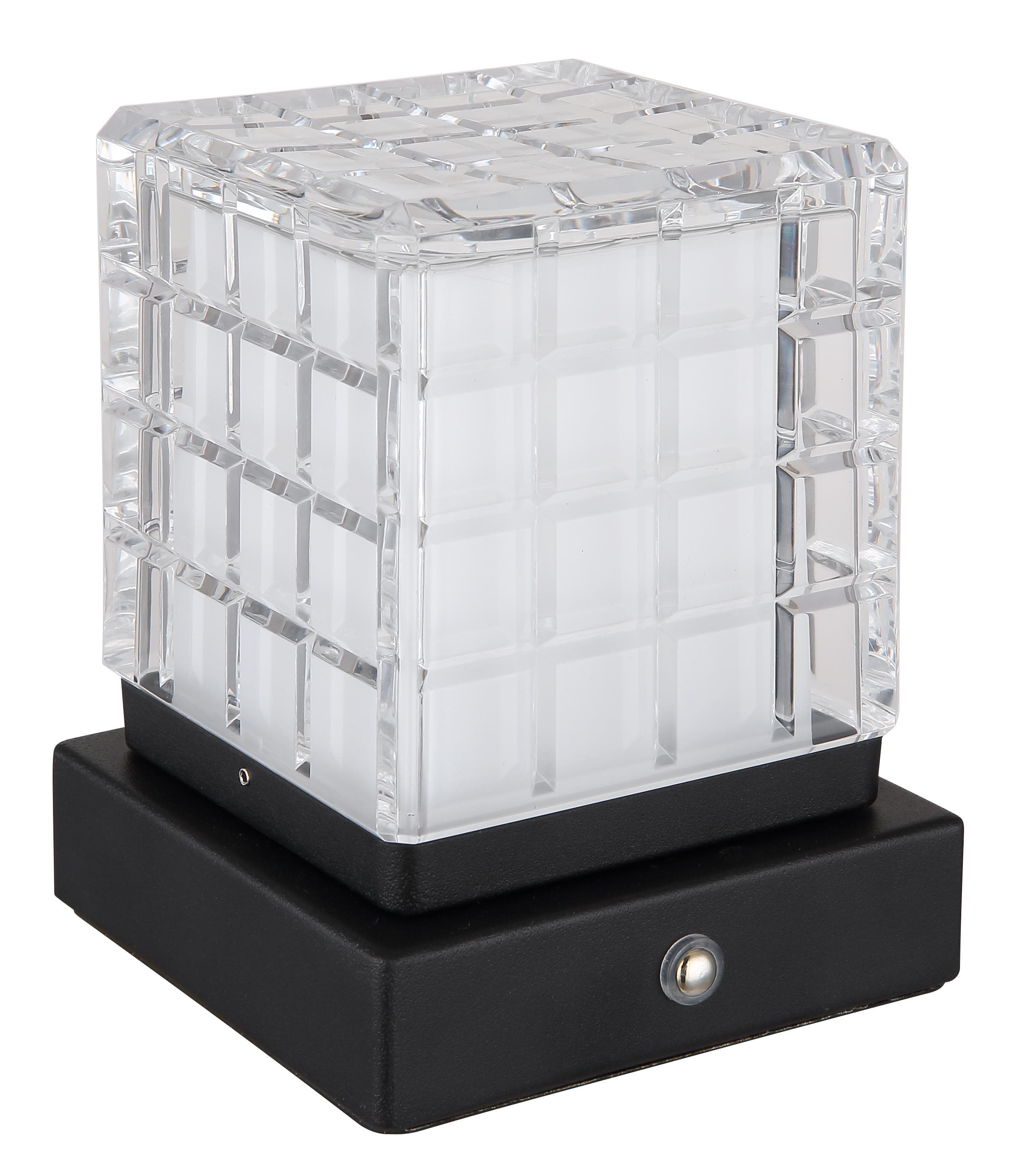 GLOBO LIGHTING Kabellose LED Tischleuchte mit Touch-Dimmer und Farbwechsel