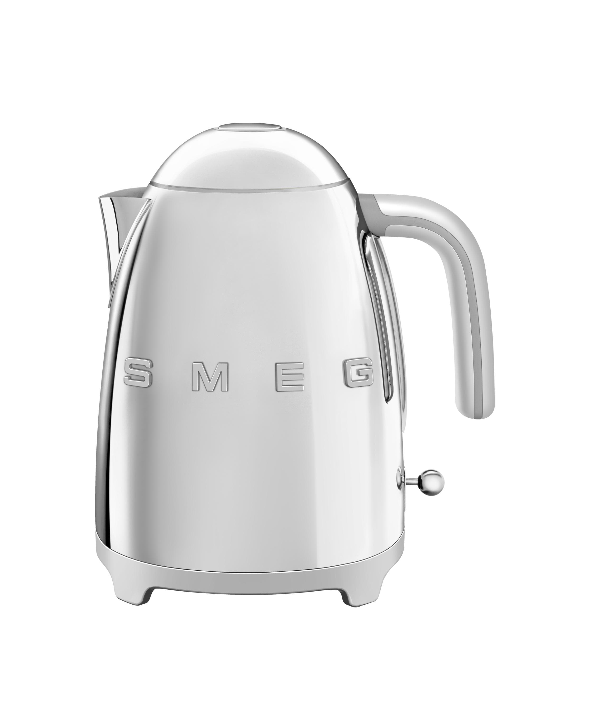 Smeg Wasserkocher Silber Kabellose 360° Bedienung