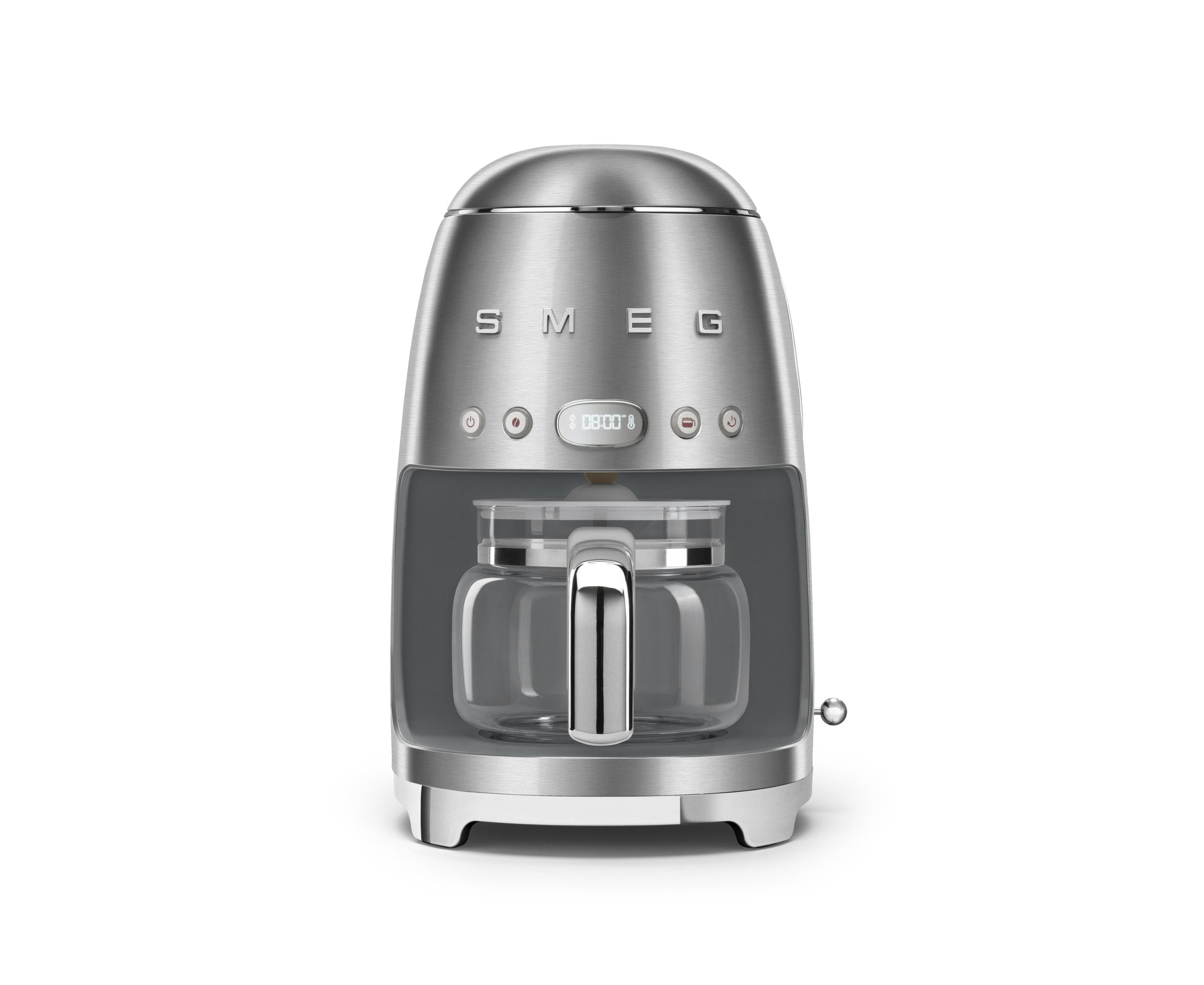 Smeg Filterkaffeemaschine Silber 10 Tassen