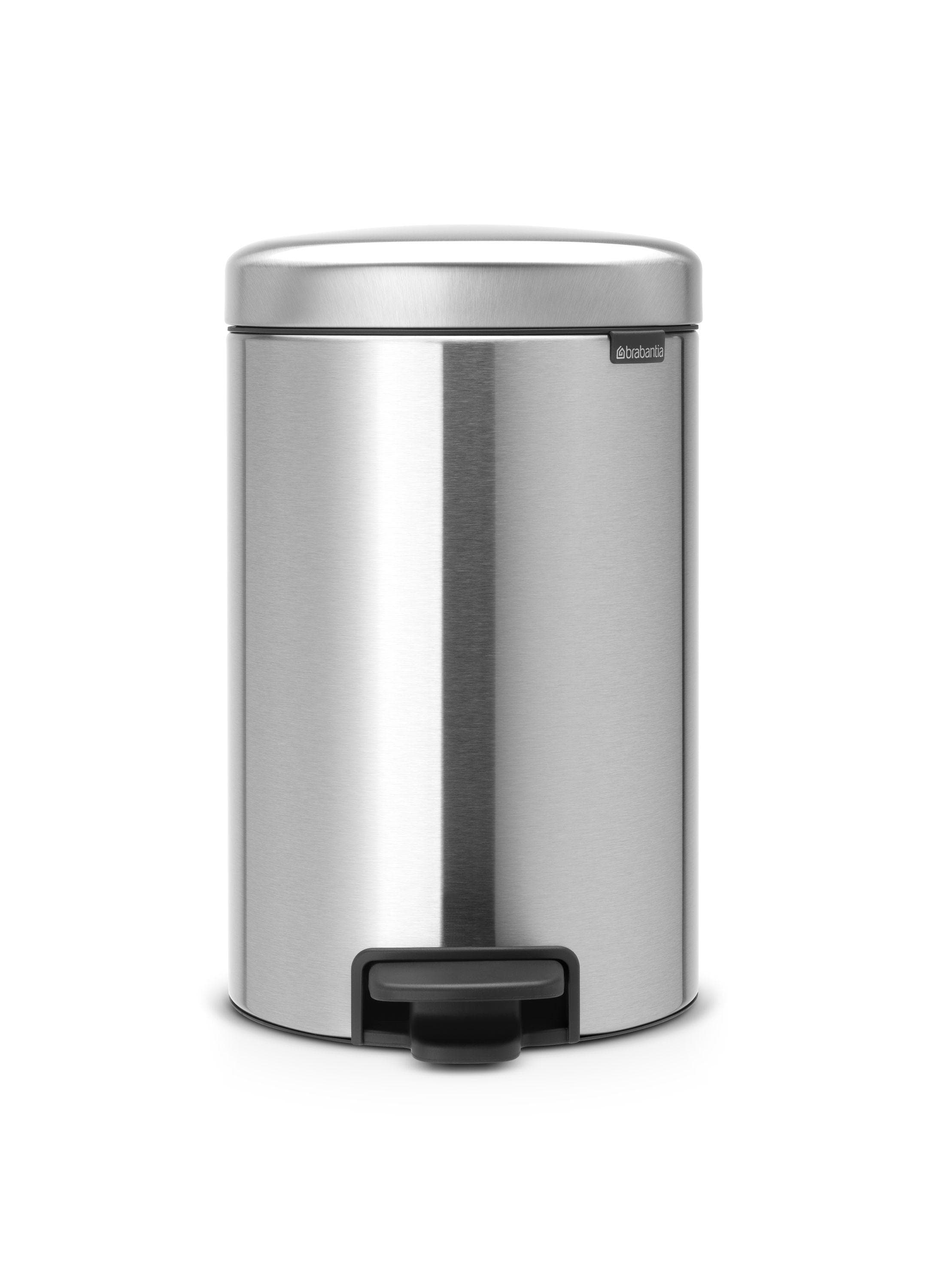 Brabantia Abfalleimer Matt Stahl 12 Liter