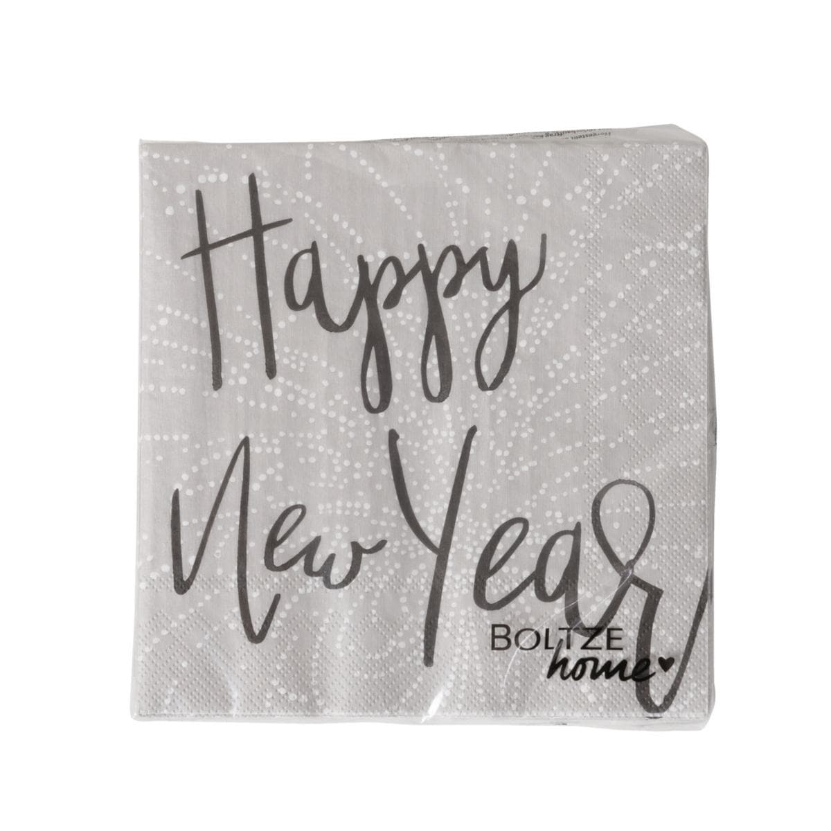 Servietten SILVESTER 20 teilig Farbmix