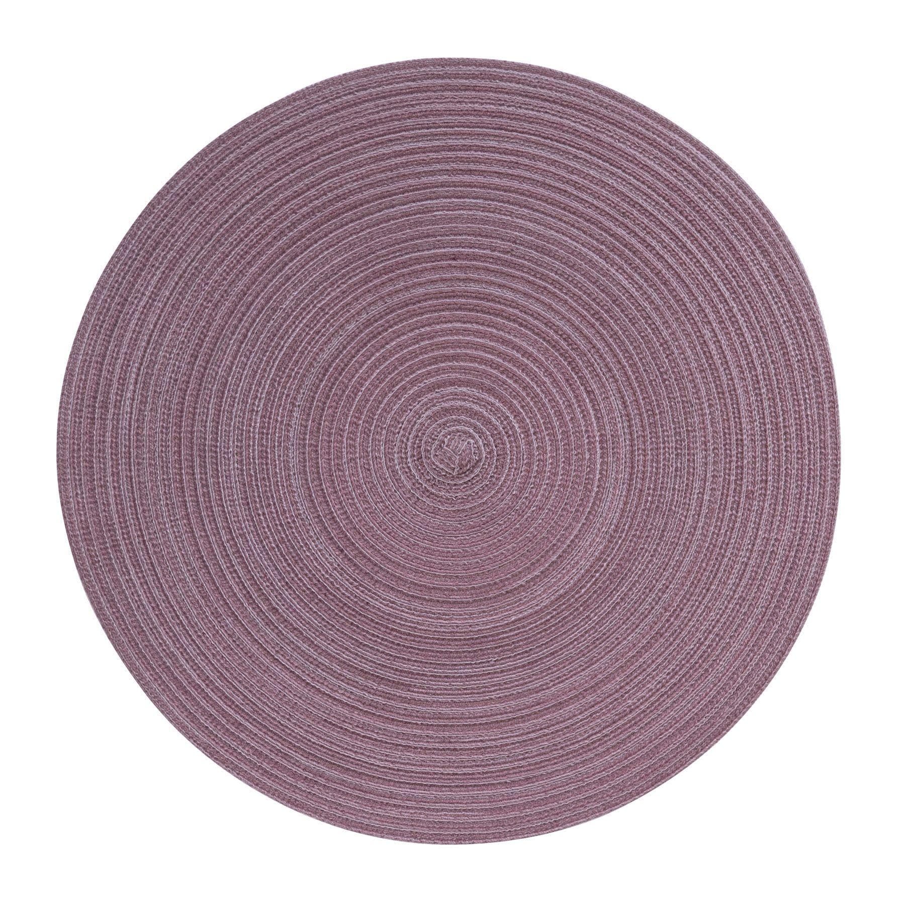 Pichler Samba Kreis Tischset Set 12er mauve für Esszimmer