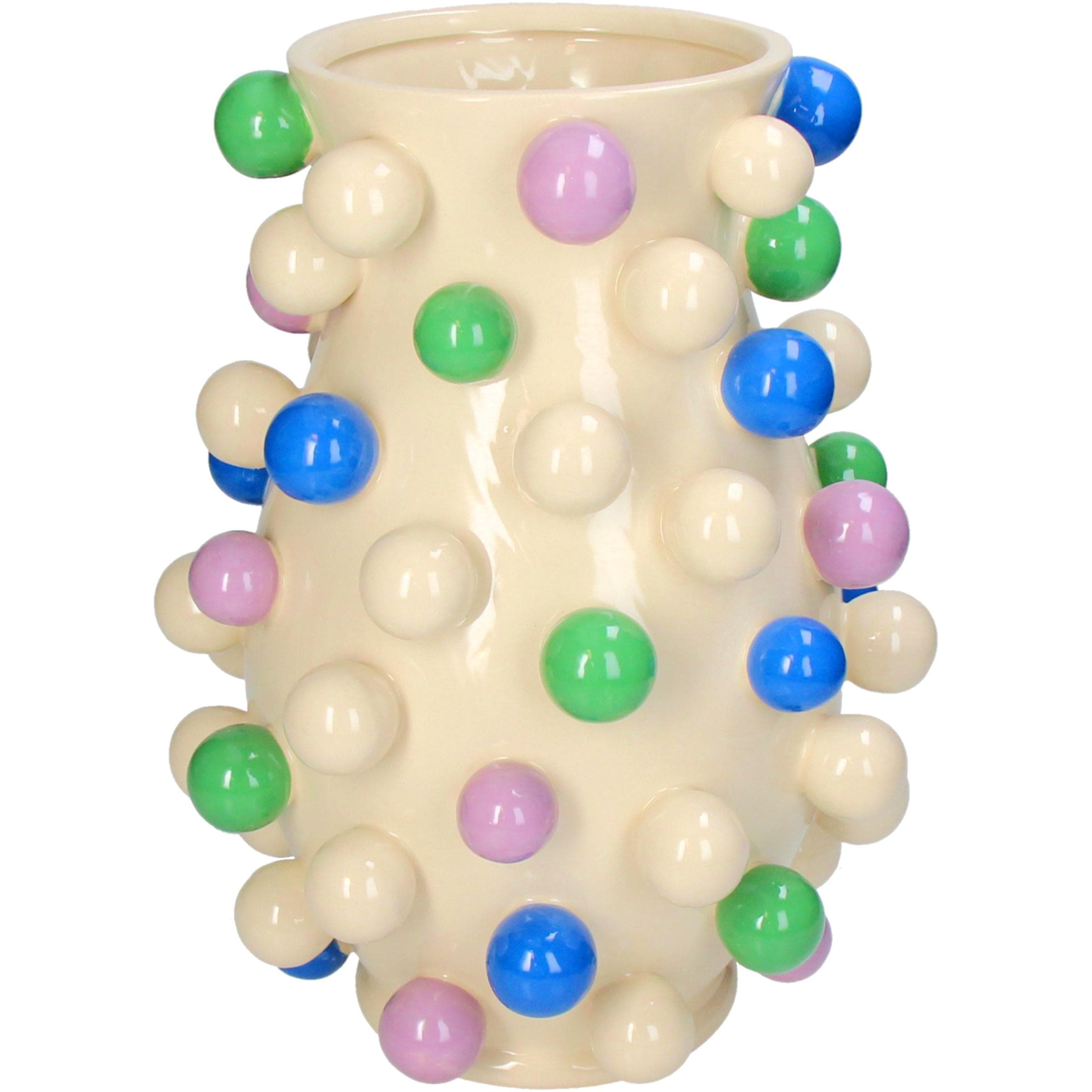 Vase BUBBLES Bunt