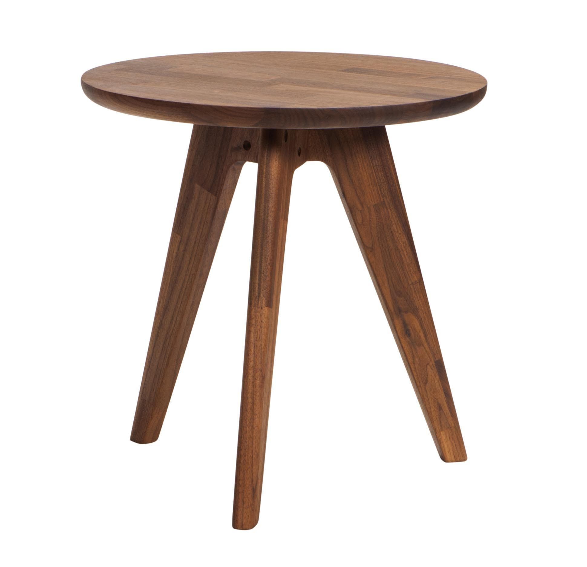 Nachttisch HASENA CIRCO Massivholz Rund