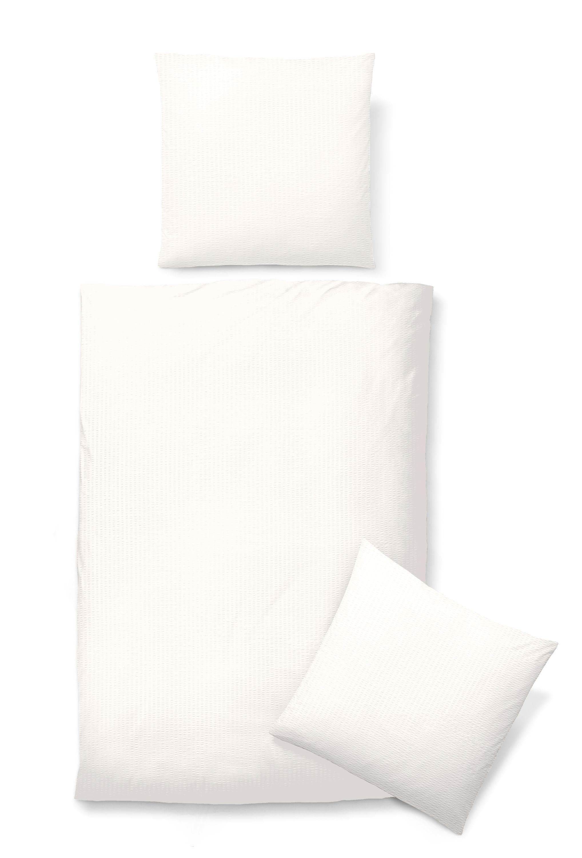 Kochfeste Bettwäsche "Romy" mit feinen Streifen