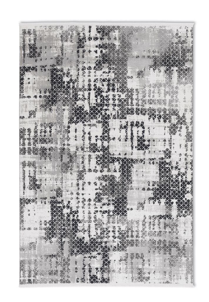 ASTRA Vercelli Kurzflorteppich: Wollig Weicher Wohnzimmerteppich mit Fransen und 3D Effekt