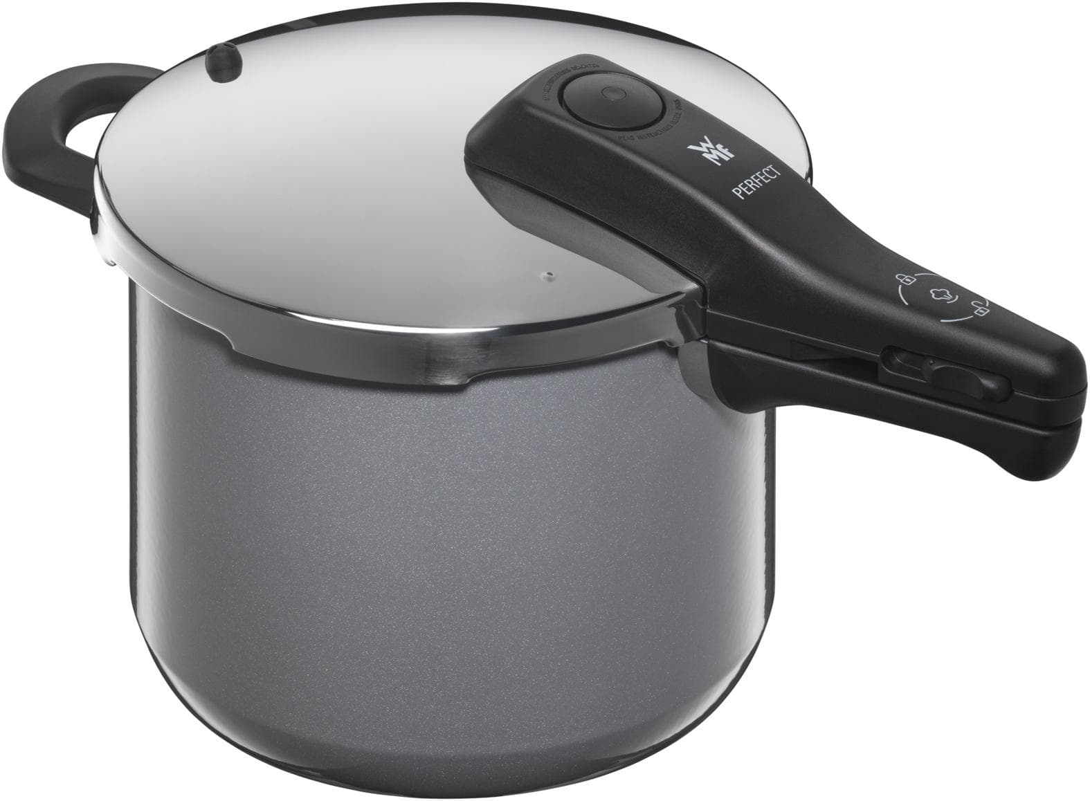WMF FUSIONTEC Schnellkochtopf 6,5 Liter Grau